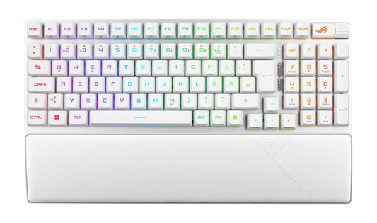 ASUS Tastatur Rog Strix Scope Ii 96 Rx Wireless WHT - Optisch - Tastatur