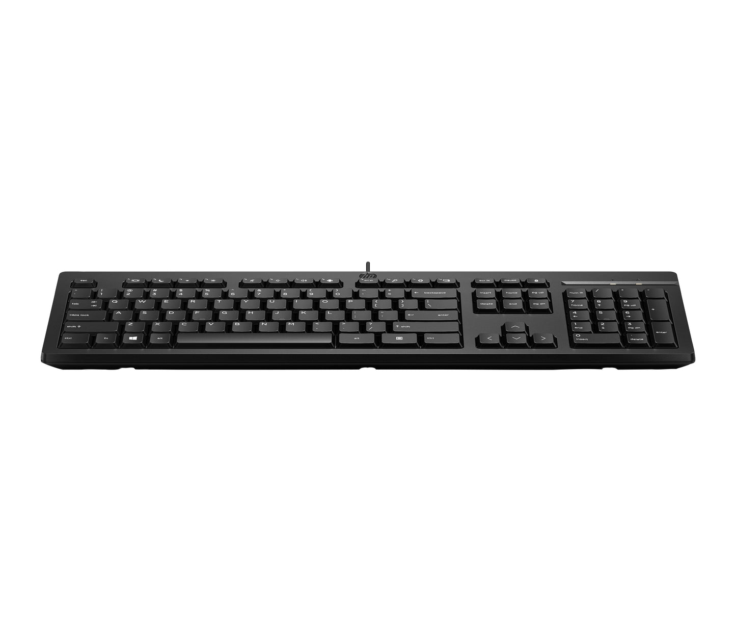 HP 125 G2 USB WD KBD EMEA - INTL English - QWERTY - Tastatur