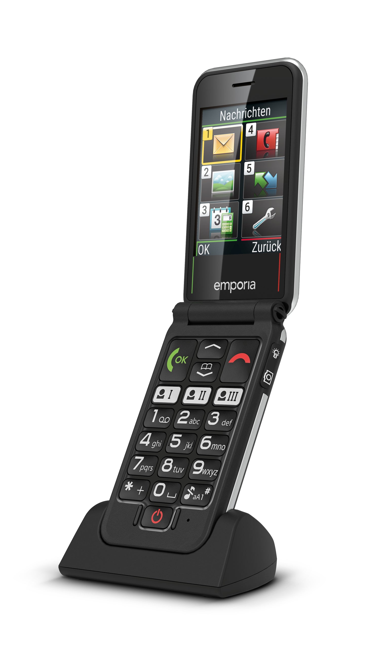 Emporia Mobile Phone JOY LTE black - CW - 1.300 mAh - Mobiltelefon