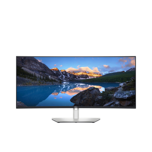 Dell UltraSharp U3824DW - 95,2 cm (37.5") - 3840 x 1600 Pixel - Wide Quad HD+ - LCD - 8 ms - Schwarz - Silber - Monitor
