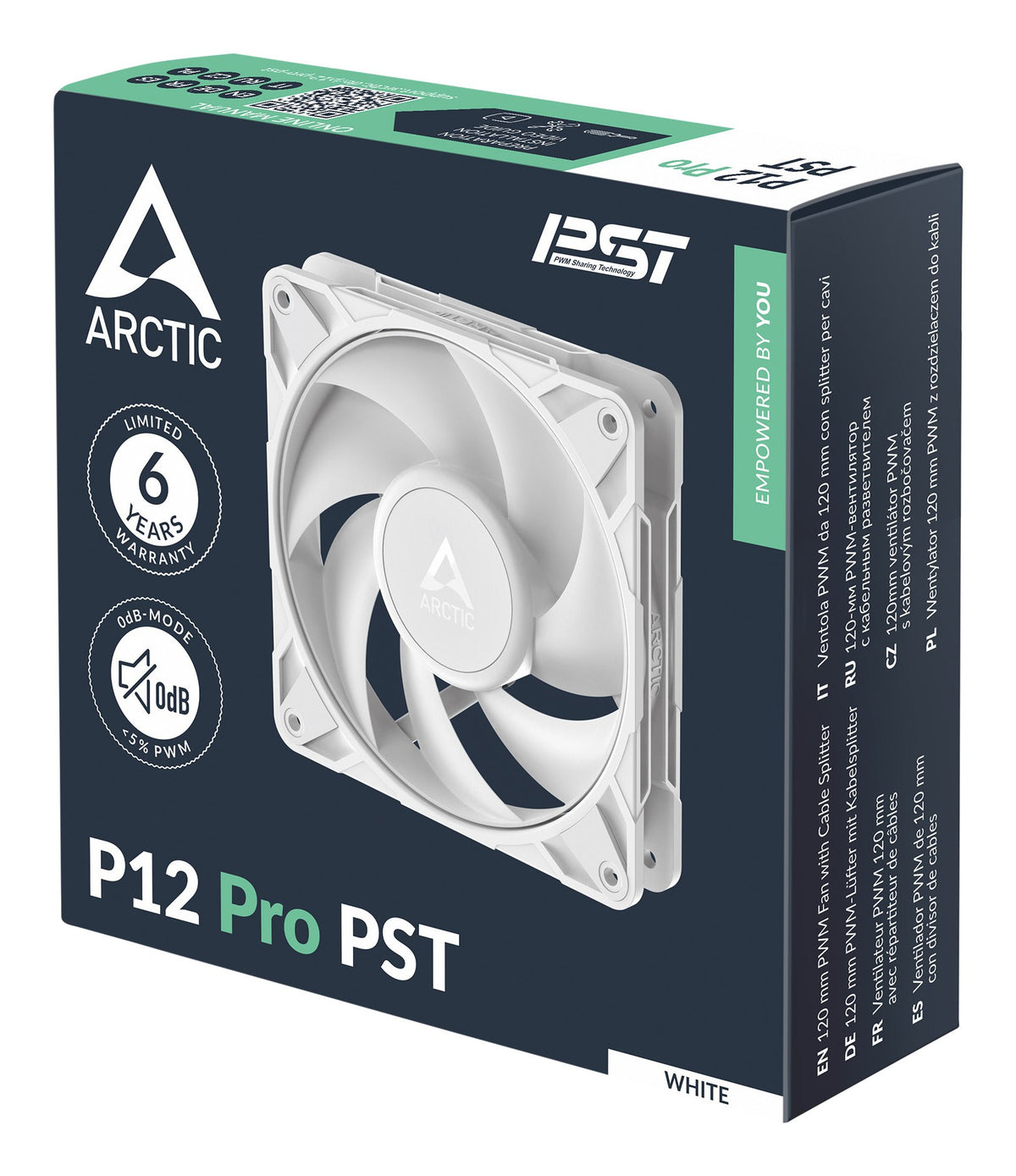 Arctic P12 Pro Pst - Gehäuseluefter - 120 mm - Gehäuse - 3.000 rpm - Kühler
