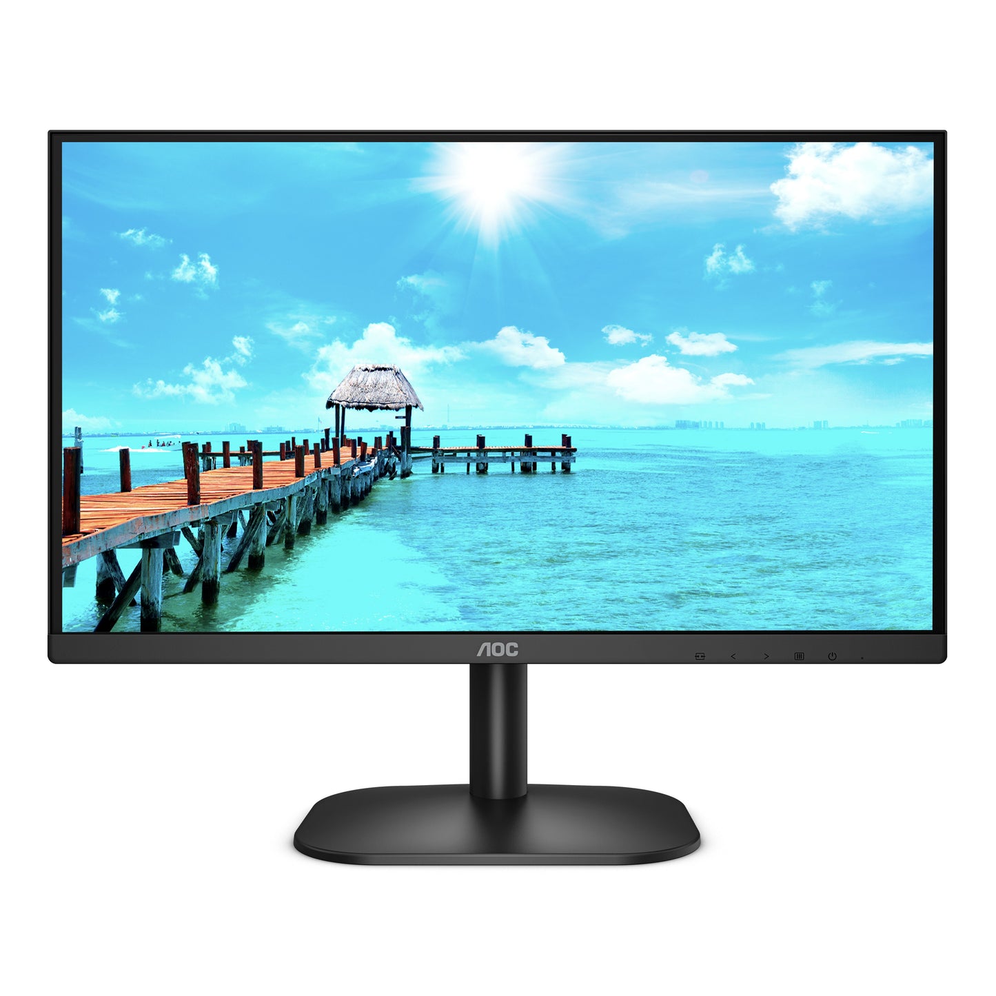 AOC B2 22B2H - 54,6 cm (21.5") - 1920 x 1080 Pixel - Full HD - LED - 6,5 ms - Schwarz - Monitor