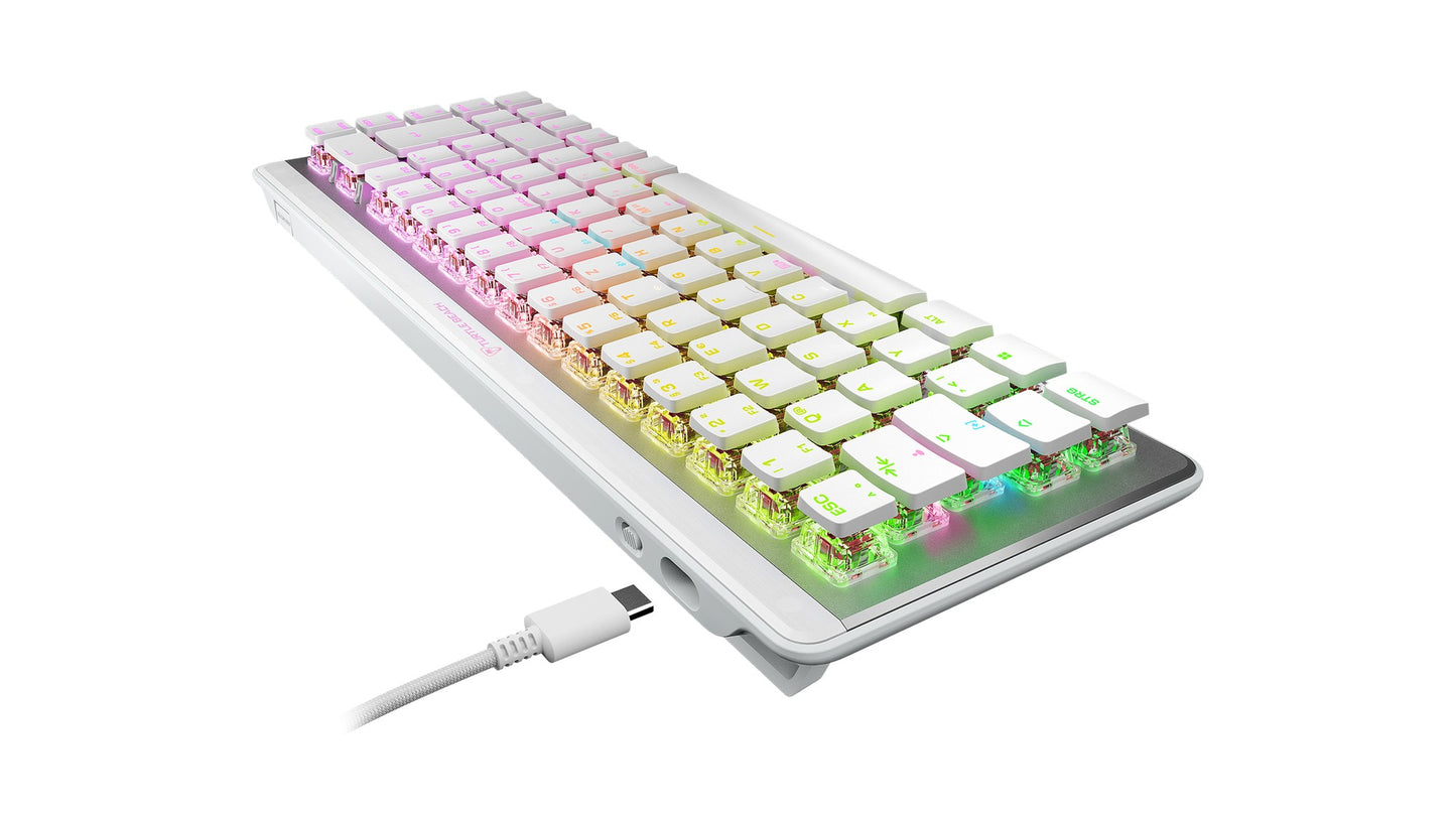 Turtle Beach Vulcan II Mini Air Gaming Weiß - Optisch - Tastatur