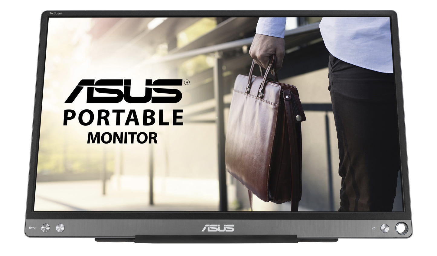 ASUS ZenScreen MB16ACE - 39,6 cm (15.6") - 1920 x 1080 Pixel - Full HD - LED - 5 ms - Grau - Monitor