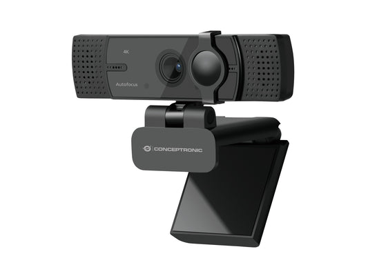 Conceptronic AMDIS07B - 16 MP - 3840 x 2160 Pixel - 30 fps - 2160p - M - JPEG - YUY2 - 80° - Webcam