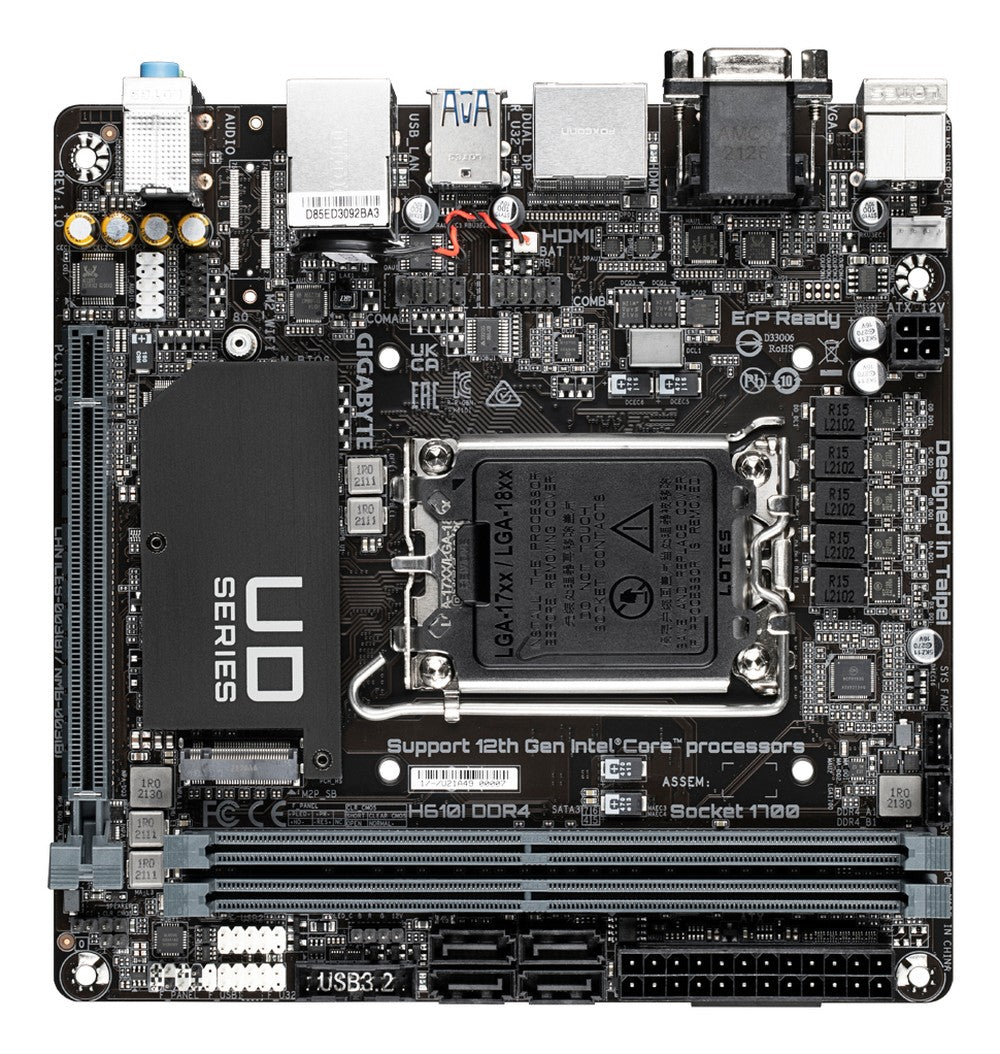 Gigabyte H610I DDR4 - 1.0 - Motherboard - Mainboard