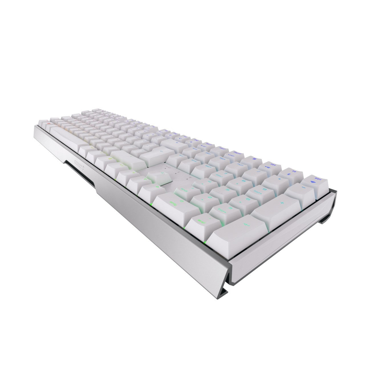 Cherry MX 3.0S Wireless RGB - Kabellos - RF Wireless + Bluetooth - Mechanischer Switch - QWERTZ - RGB - LED - Weiß - Tastatur
