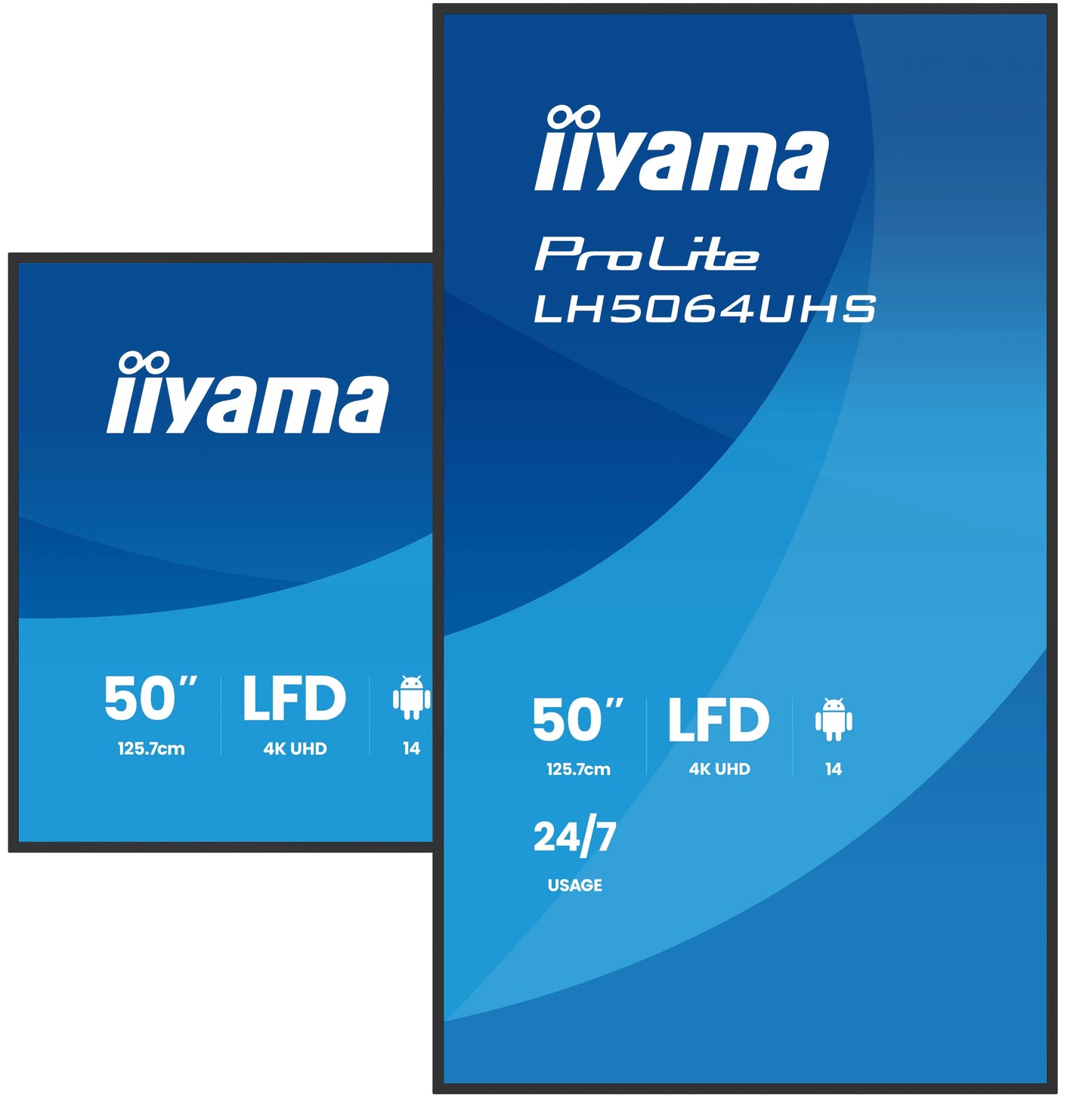 Iiyama LH5064UHS - B1AG 50 IN LCD UHD - 127 cm - Monitor
