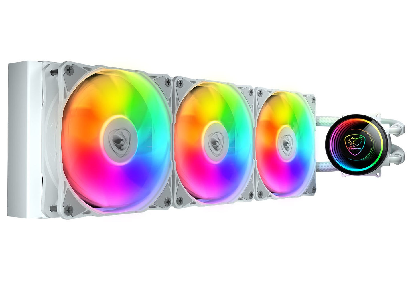 Cougar CPU Wasserkühlung Poseidon Elite 360 ARGB Weiß - Kühler