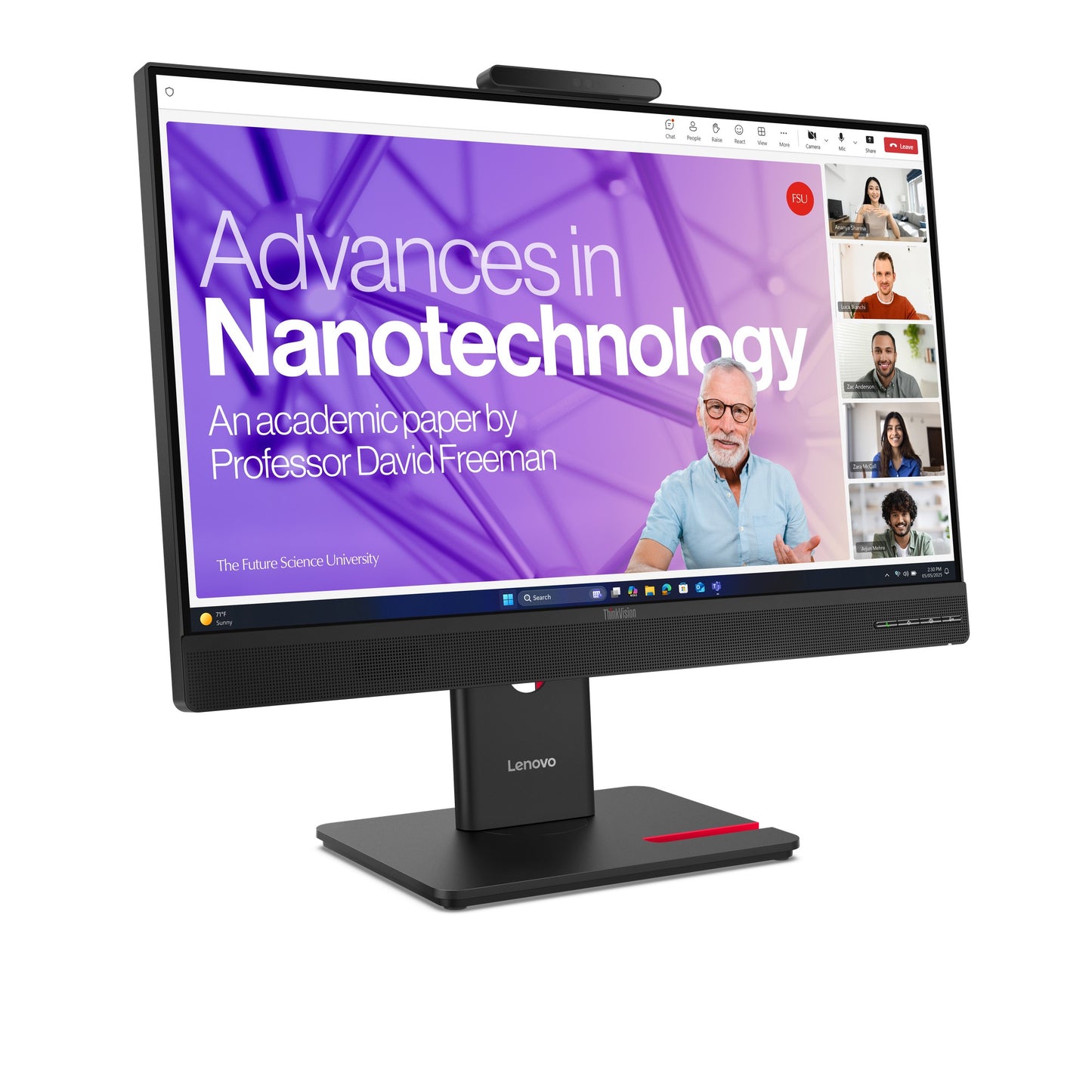 Lenovo ThinkVision T27 68,6 cm/27" Flachbildschirm (TFT/LCD) - 2.560x1.440 IPS - Monitor