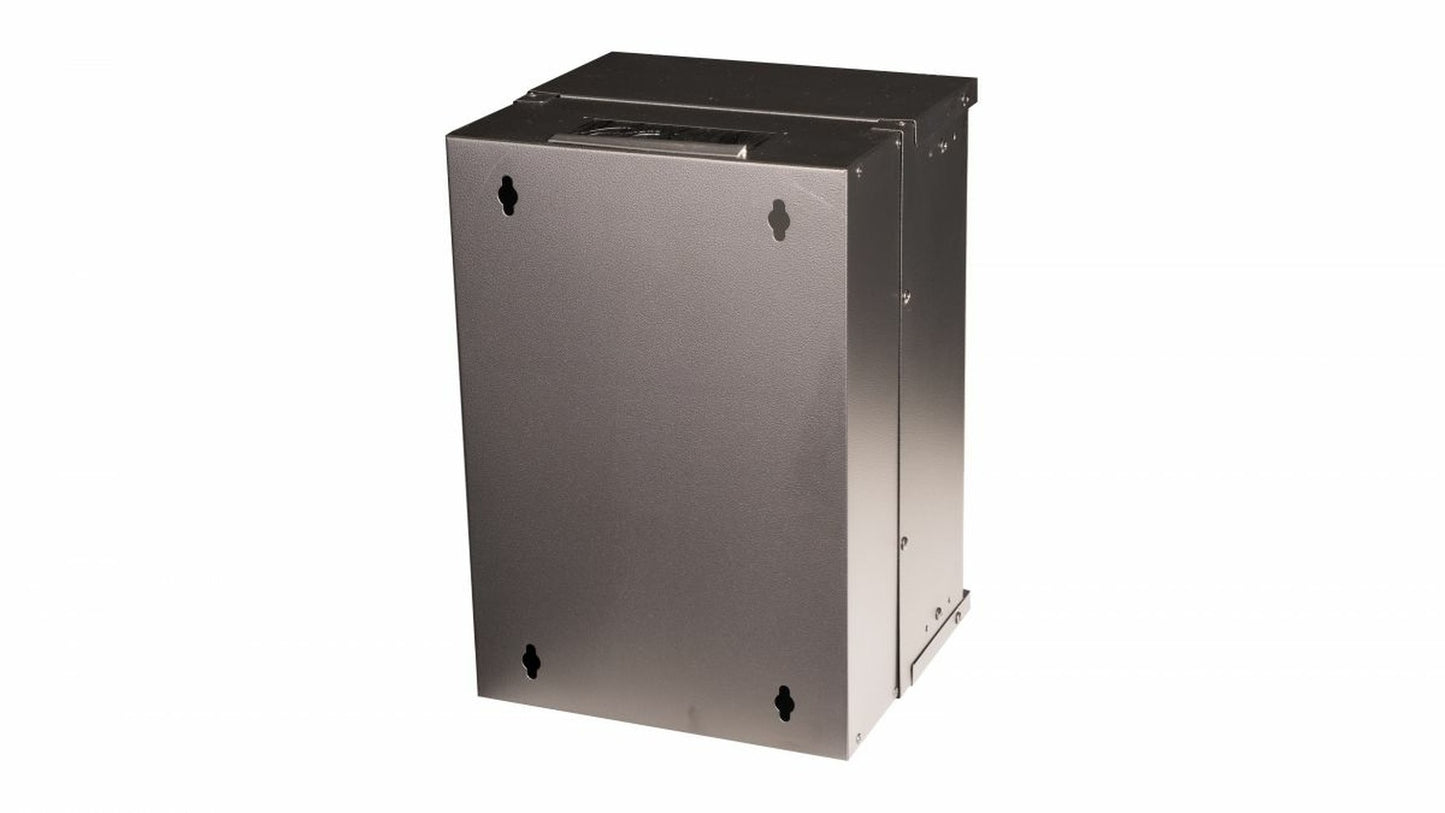 Equip 10" Wandgehäuse Glastür Eco 300x300mm 9U schwarz - 10" - Gehäuse
