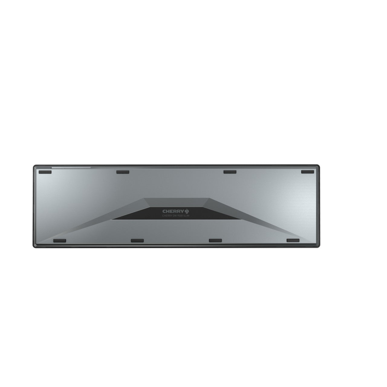 Cherry DW 9500 SLIM - Kabellos - RF Wireless + Bluetooth - Scherenschalter - QWERTY - Schwarz - Grau - Maus enthalten - Tastatur