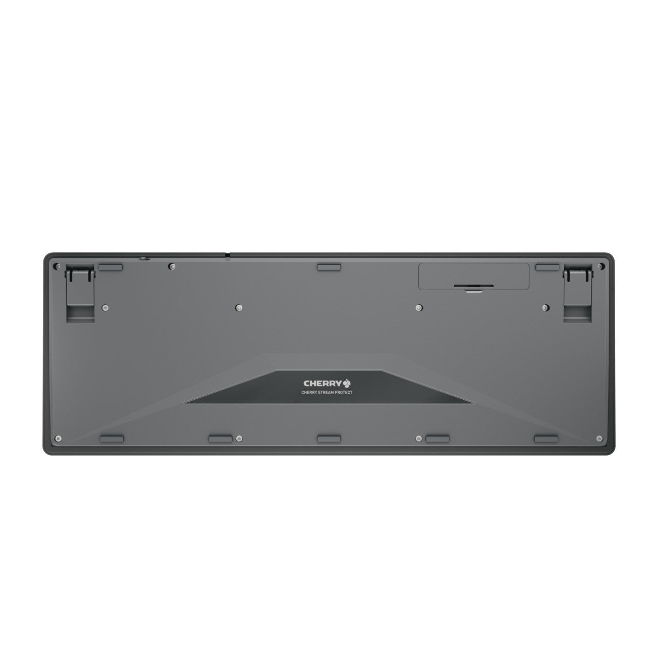 Cherry Contour Design Stream - Verkabelt & Kabellos - RF kabellos + USB - QWERTZ - Schwarz - Tastatur