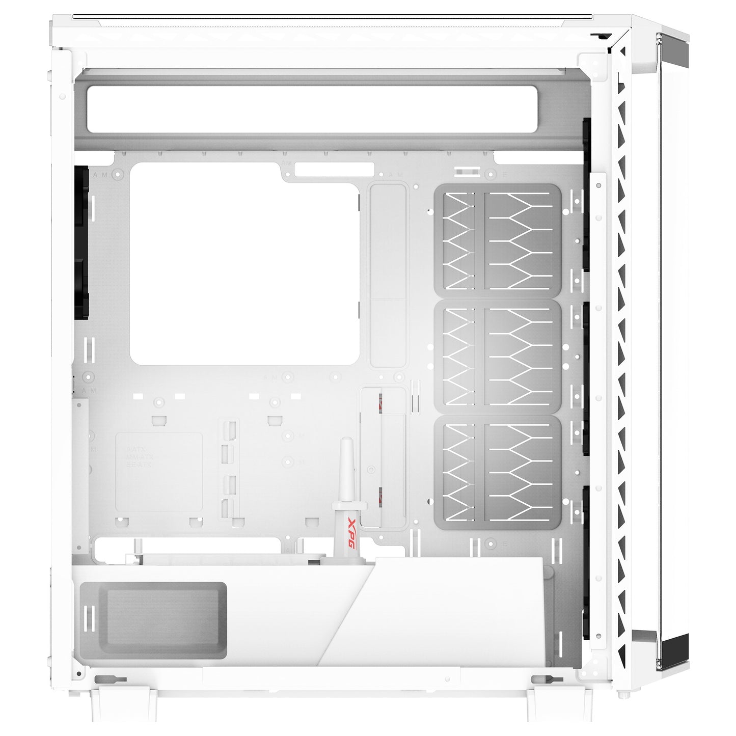 XPG Geh Battlecruiser II E - ATX Midi Tower weiß retail - ATX - Gehäuse