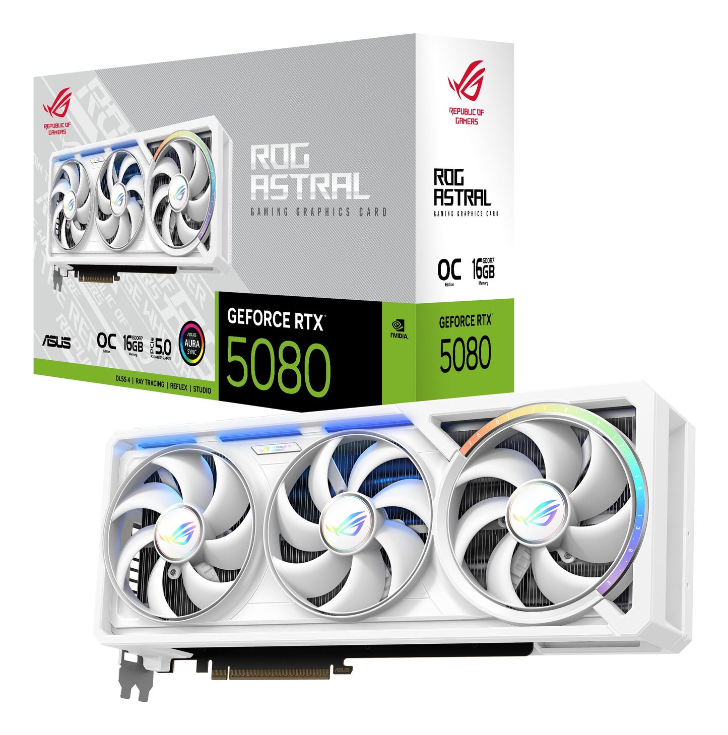 ASUS Rog Astral GeForce RTX 5080 - PCI - Grafikkarte