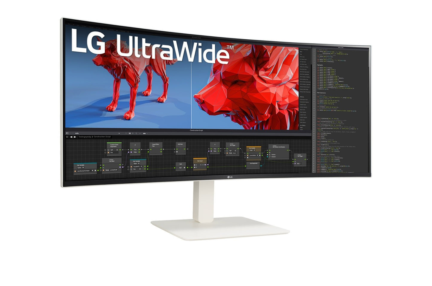 LG UltraWide 38BR85QC - W - LED - gebogen - Monitor