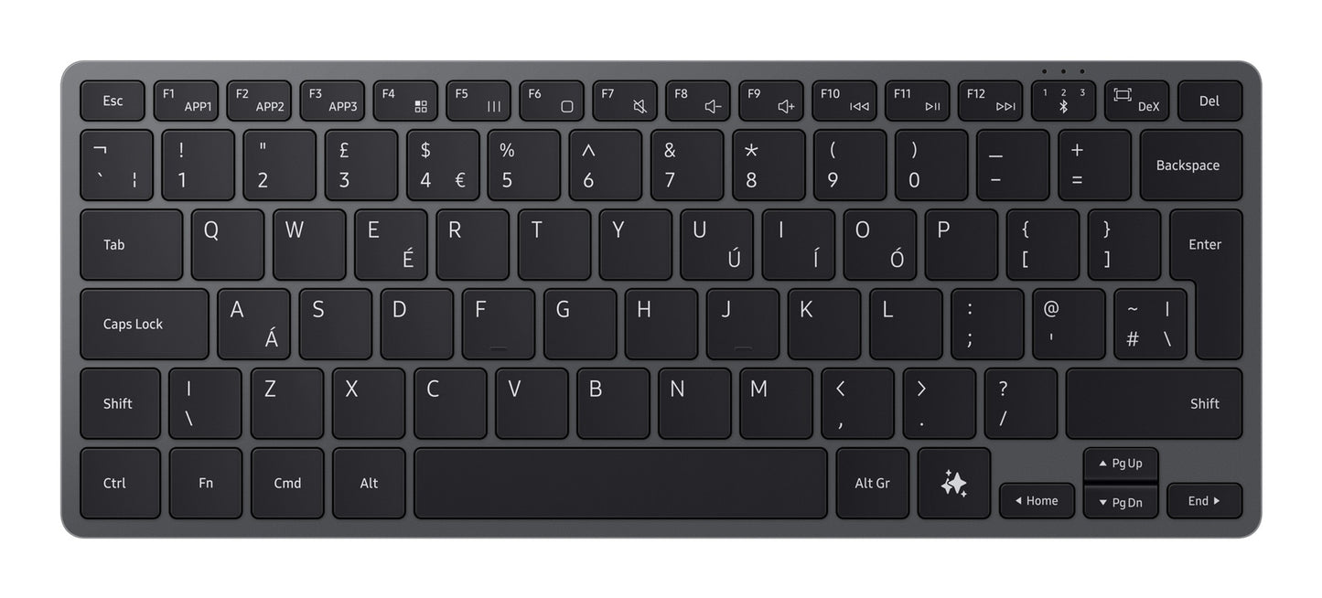 Samsung Universal Smart Keyboard dark gray - QWERTZ - Tastatur