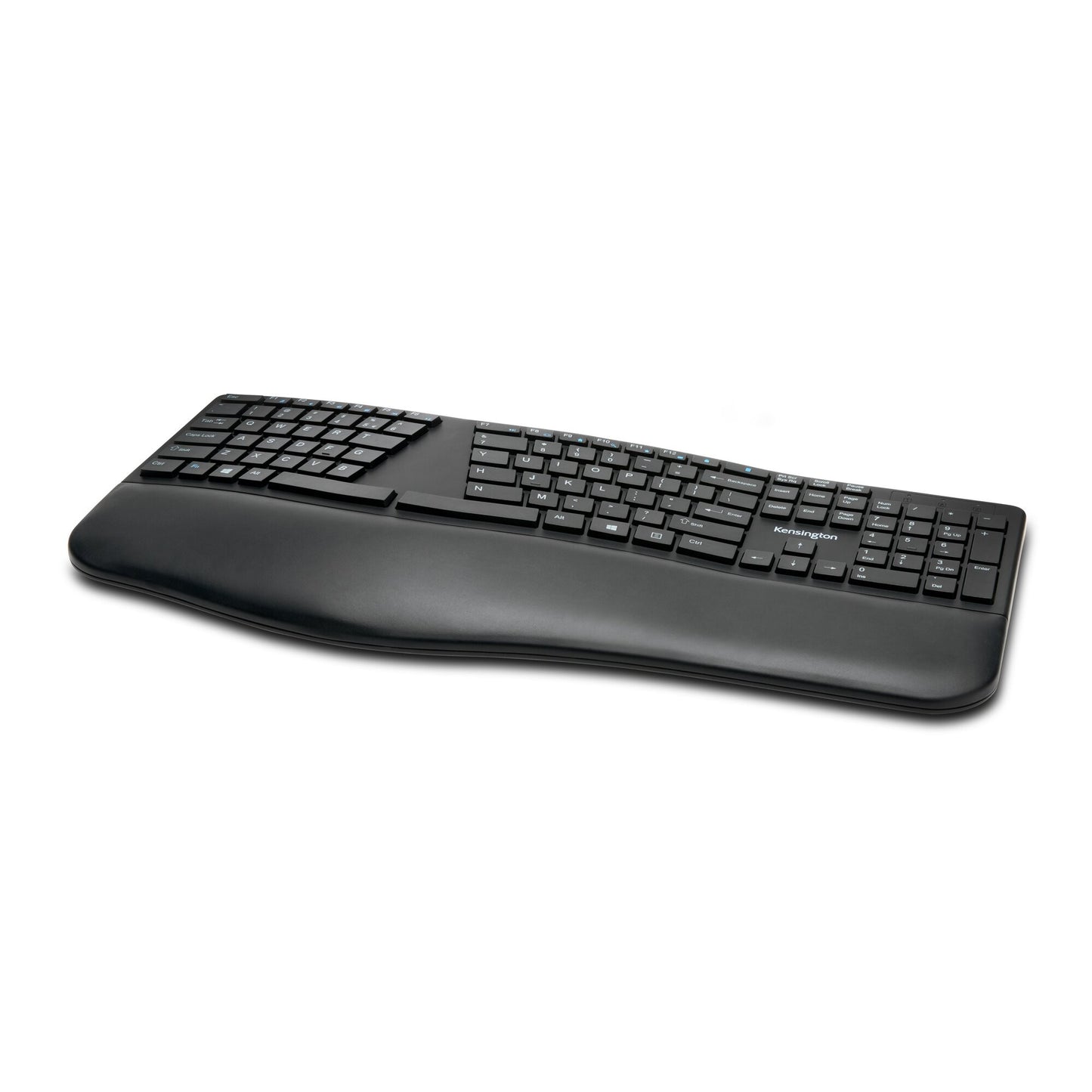 Kensington Pro Fit Ergo - kabellos (schwarz) - Volle Größe (100%) - Kabellos - Bluetooth - QWERTZ - Schwarz - Tastatur