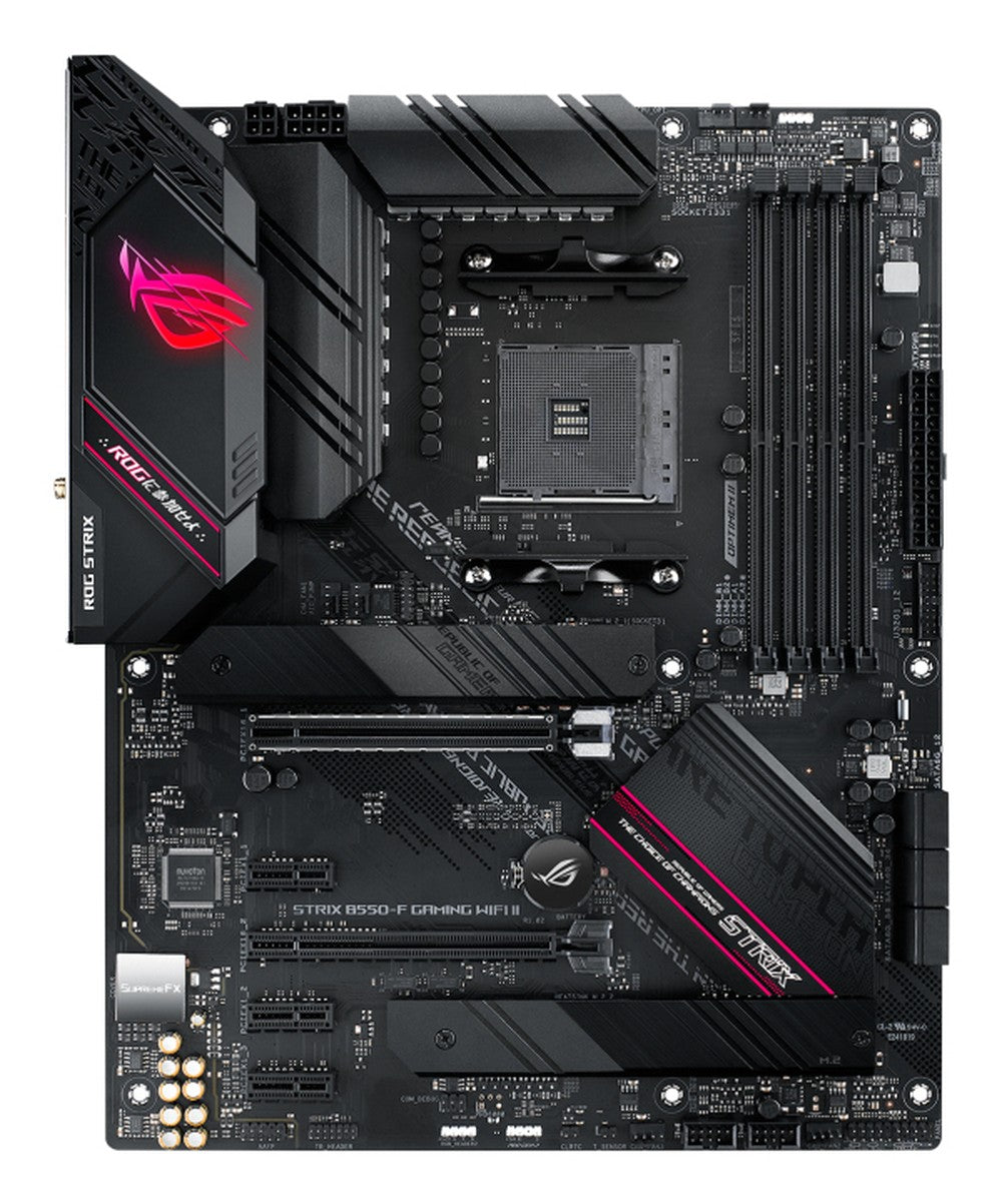 ASUS ROG STRIX B550 - F GAMING WIFI II - AMD - Sockel AM4 - AMD Ryzen 3000 Series - Sockel AM4 - DDR4 - SDRAM - 128 GB - Mainboard