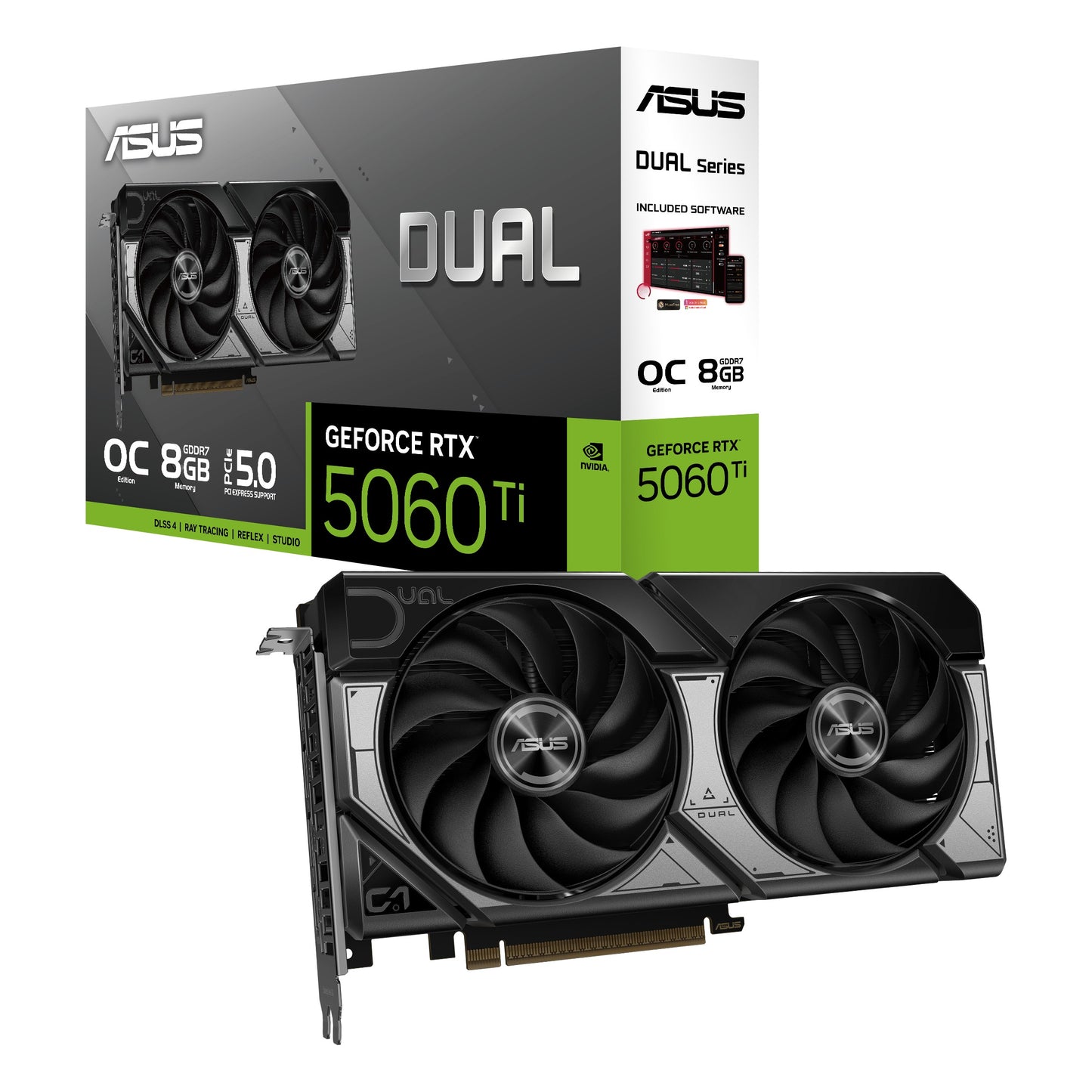 ASUS Dual GeForce Rtx 5060 Ti OC Edition - PCI - Grafikkarte