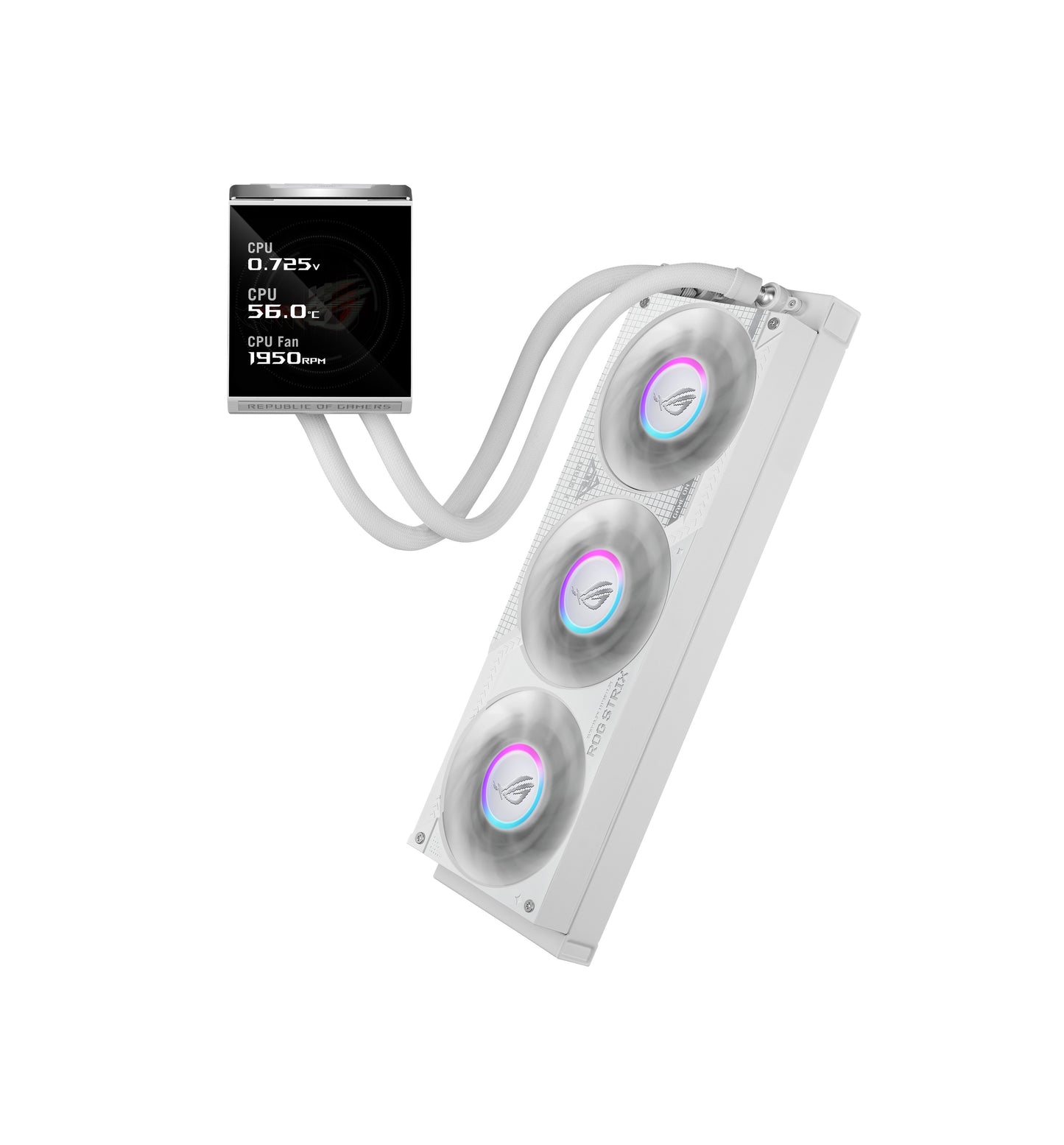 ASUS ROG STRIX LC IV 360 ARGB LCD WHITE - Kühler