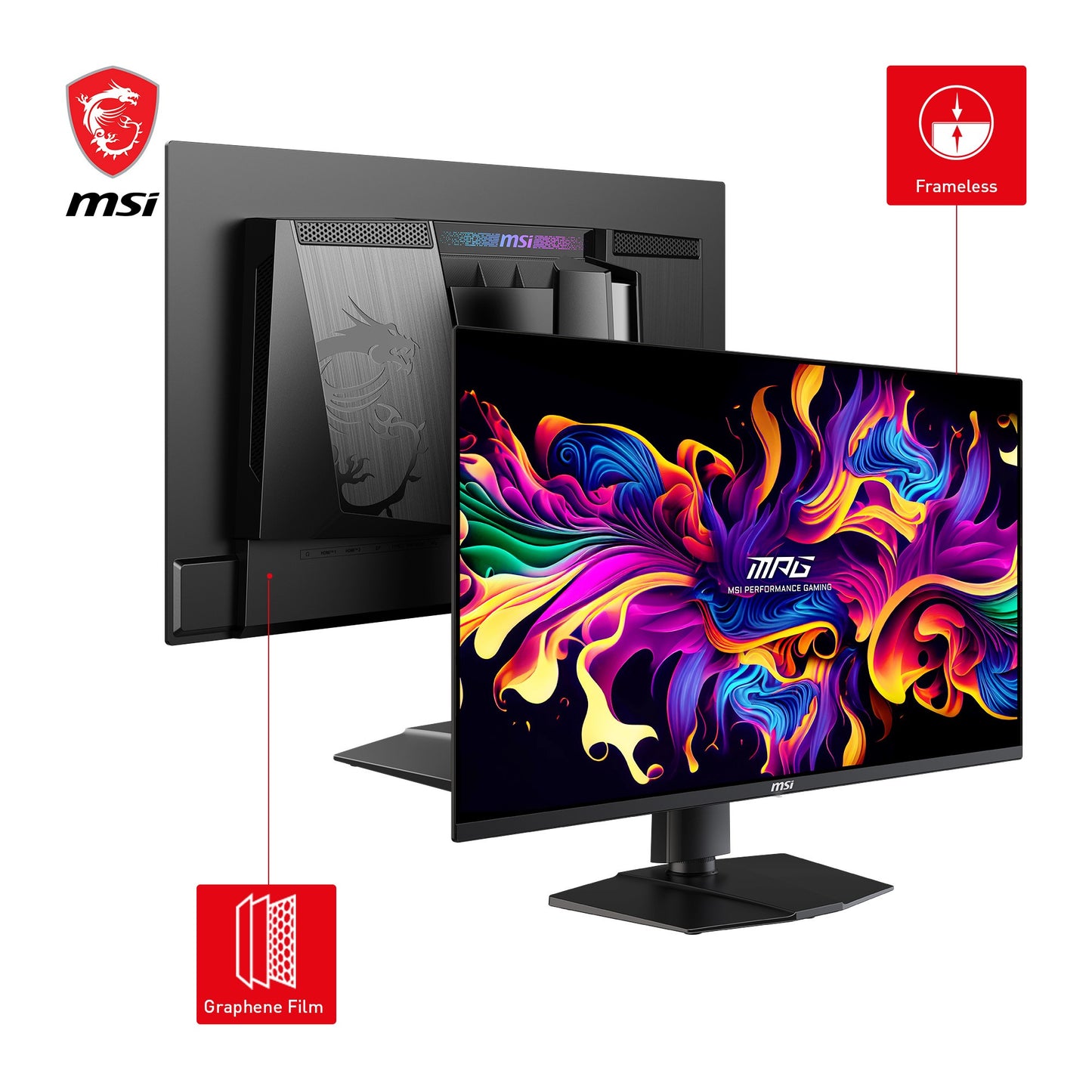 MSI Mpg 271Qrxde Qd - Oled Gaming Monitor - 67,3 cm - Monitor
