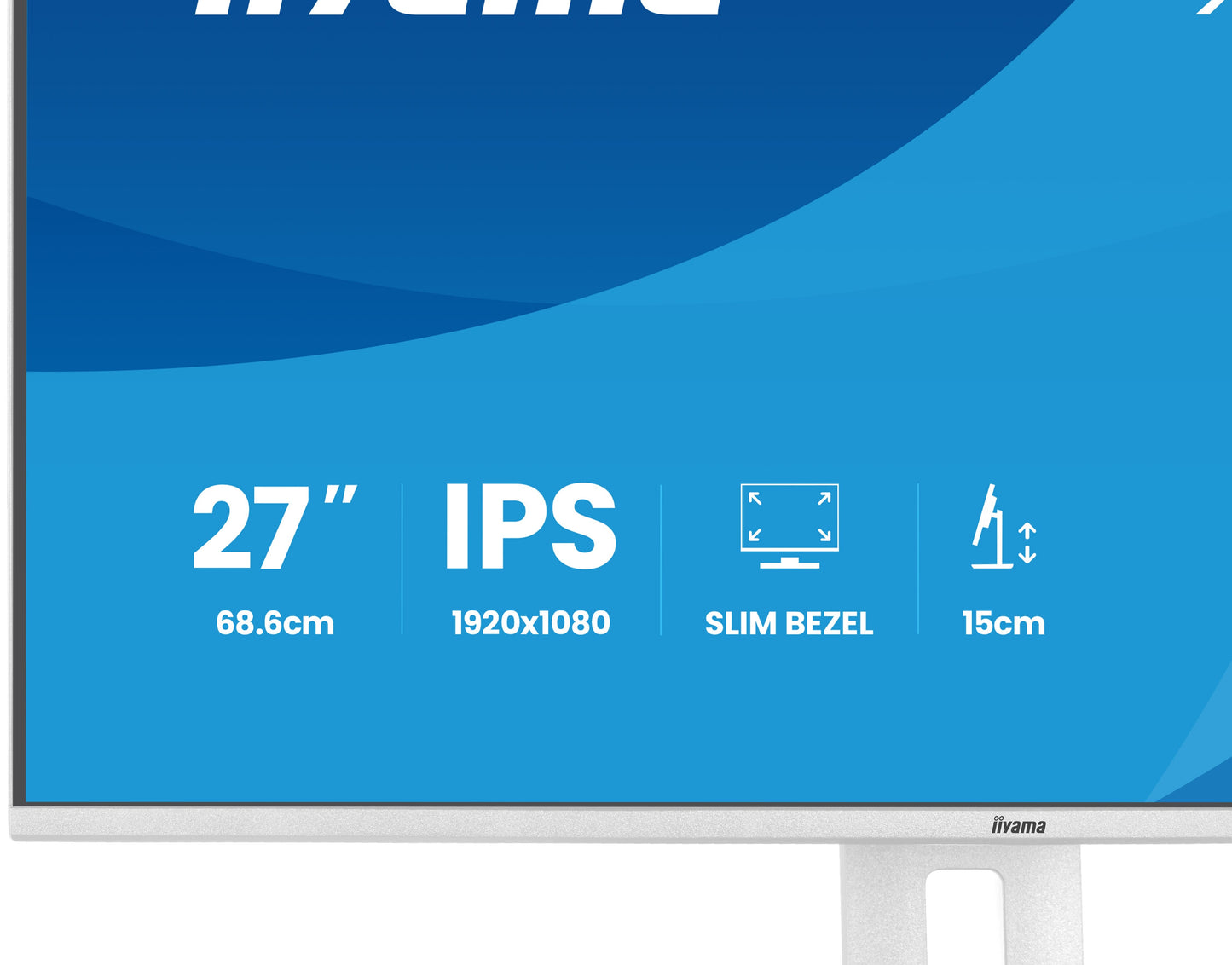 Iiyama ProLite XB2797HSU - W1 27" IPS Full HD Monitor - 68,6 cm - Monitor