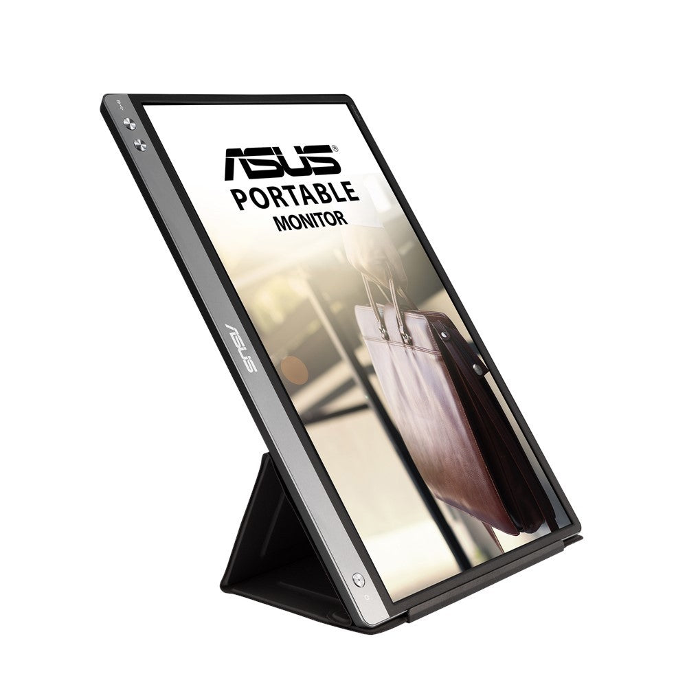 ASUS MB14AC - 35,6 cm (14 Zoll) - 1920 x 1080 Pixel - Full HD - LED - 5 ms - Grau - Monitor