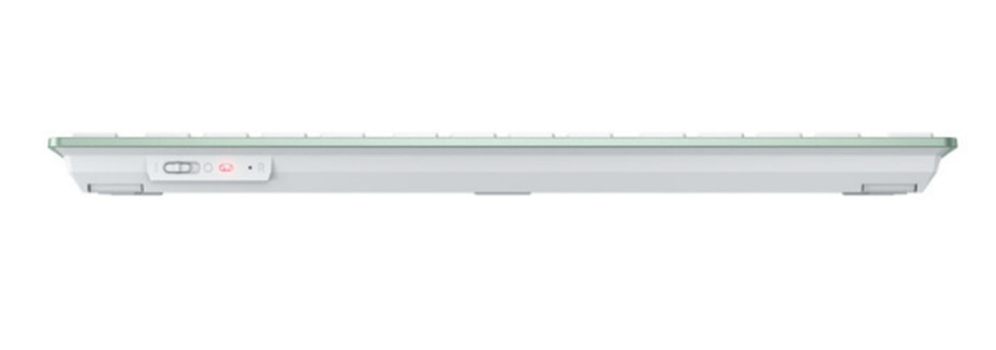 Cherry KW 7100 MINI BT - Kabellos - Bluetooth - Scherenschalter - QWERTY - Mintfarbe - Tastatur