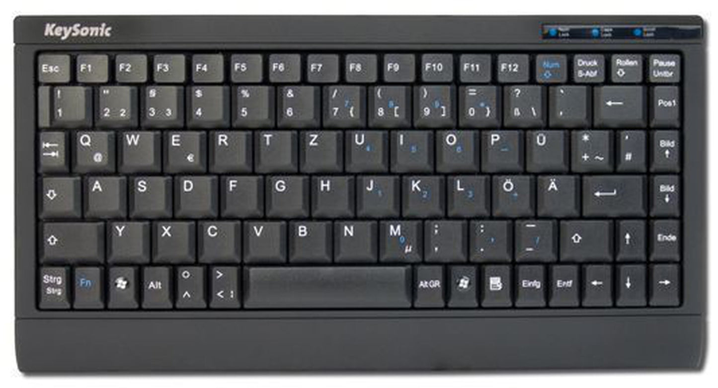 KeySonic ACK - 595 C+ - PS/2, USB - Tastatur