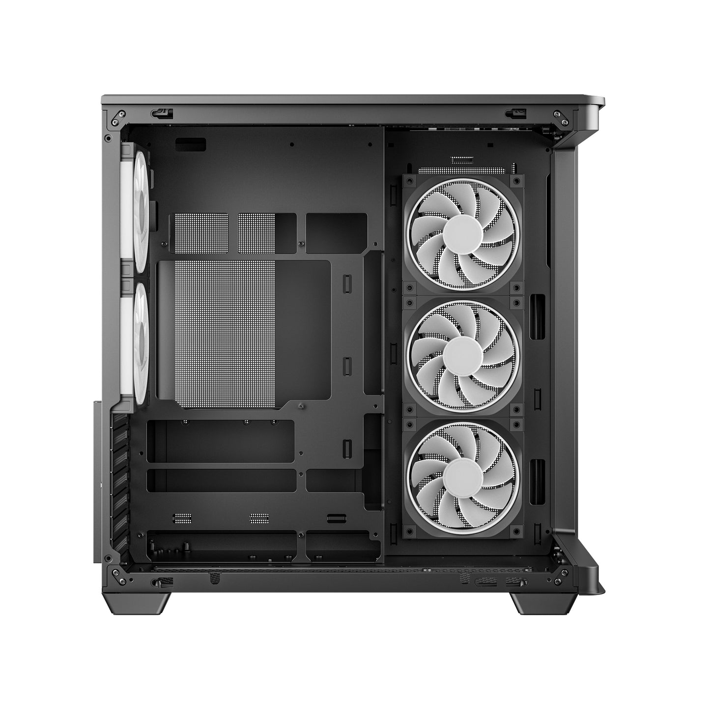Deepcool CG590U 5F schwarz Panorama Glass - Gehäuse