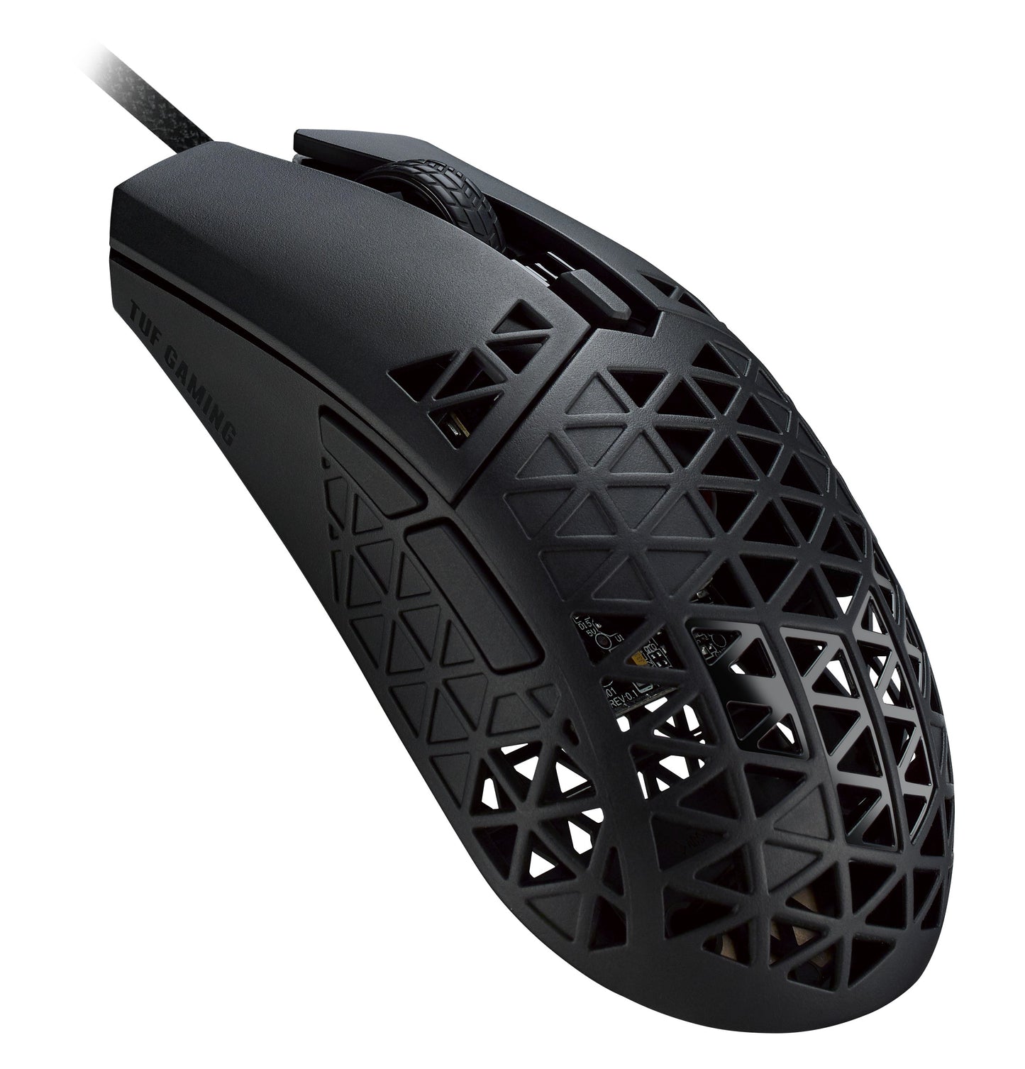 ASUS TUF Gaming M4 Air - Beidhändig - Optisch - USB Typ - A - 16000 DPI - Schwarz - Maus