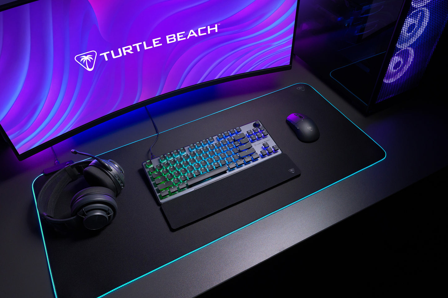 Turtle Beach Vulcan Ii Tkl Pro Gaming Schwarz - AZERTY - Tastatur