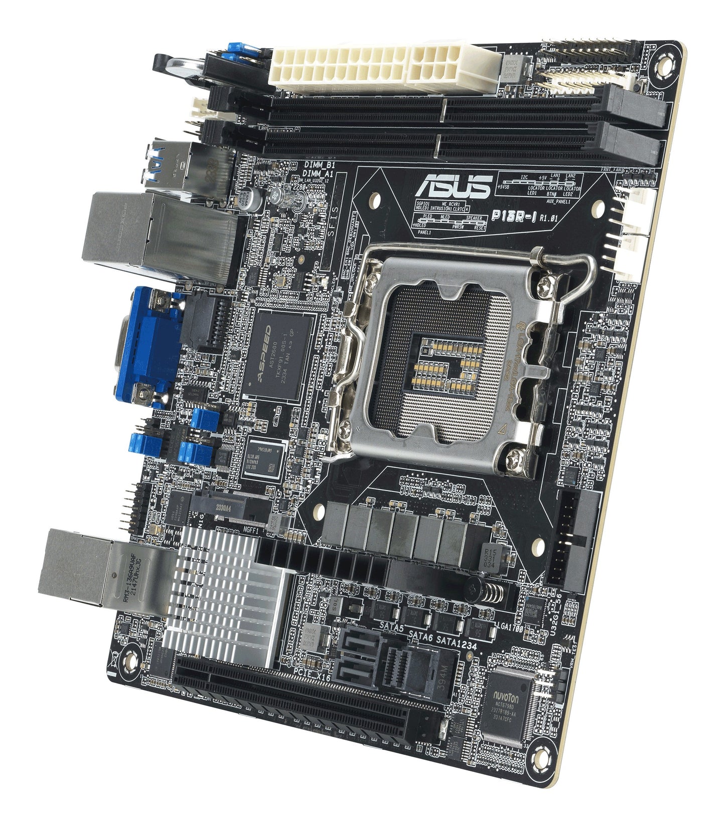 ASUS P13R - I Intel C262 Lga 1700 mini Itx - Intel Sockel 1700 (Core i) - Mainboard