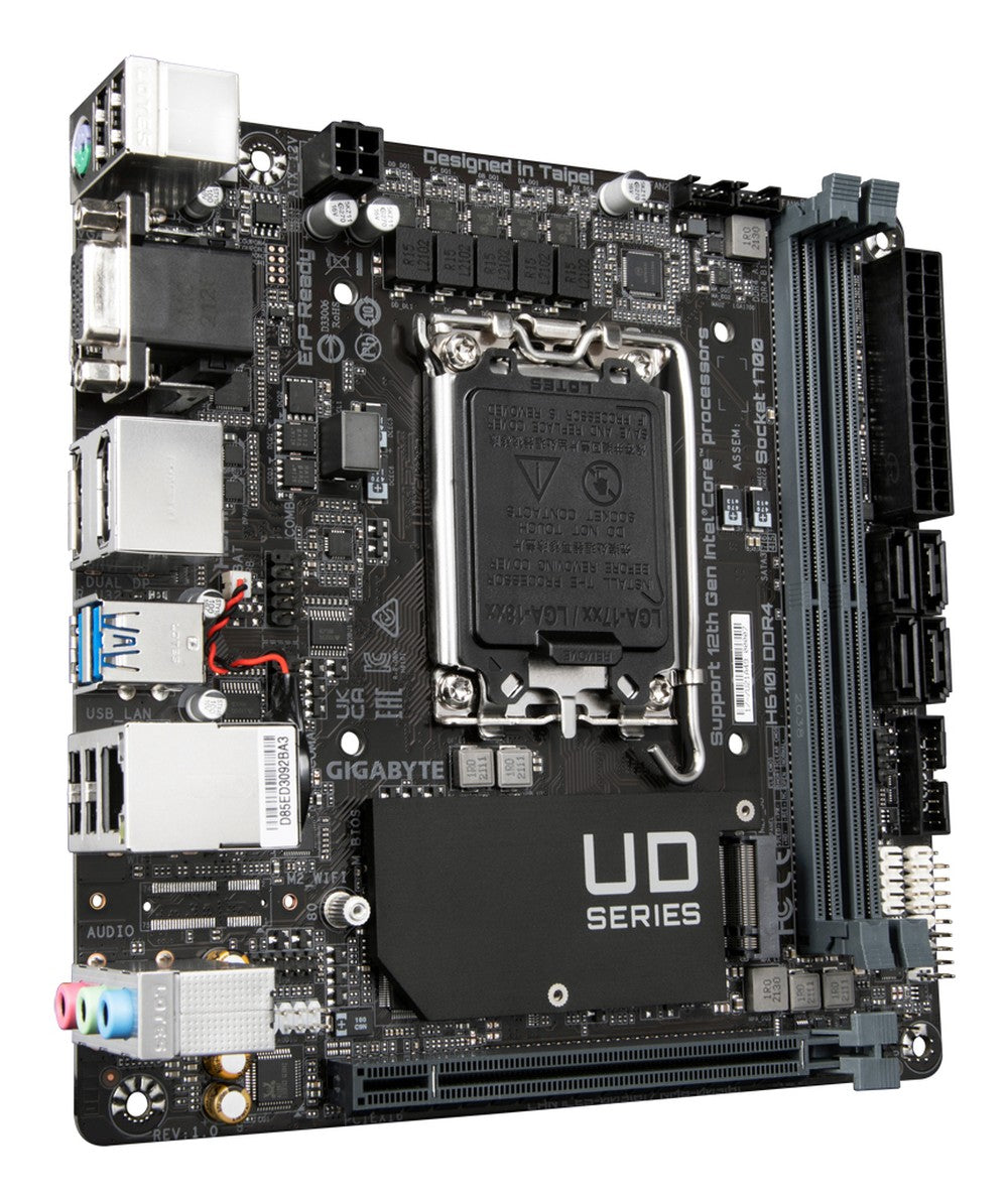 Gigabyte H610I DDR4 - 1.0 - Motherboard - Mainboard