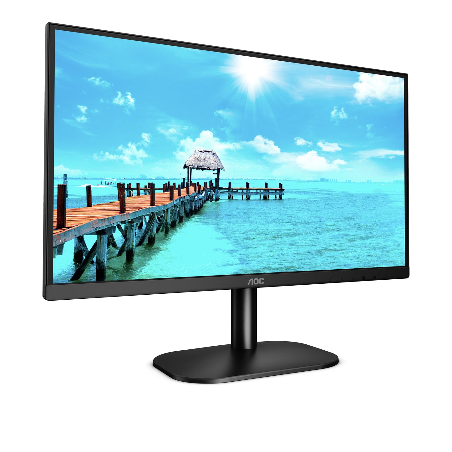 AOC B2 22B2H - 54,6 cm (21.5") - 1920 x 1080 Pixel - Full HD - LED - 6,5 ms - Schwarz - Monitor