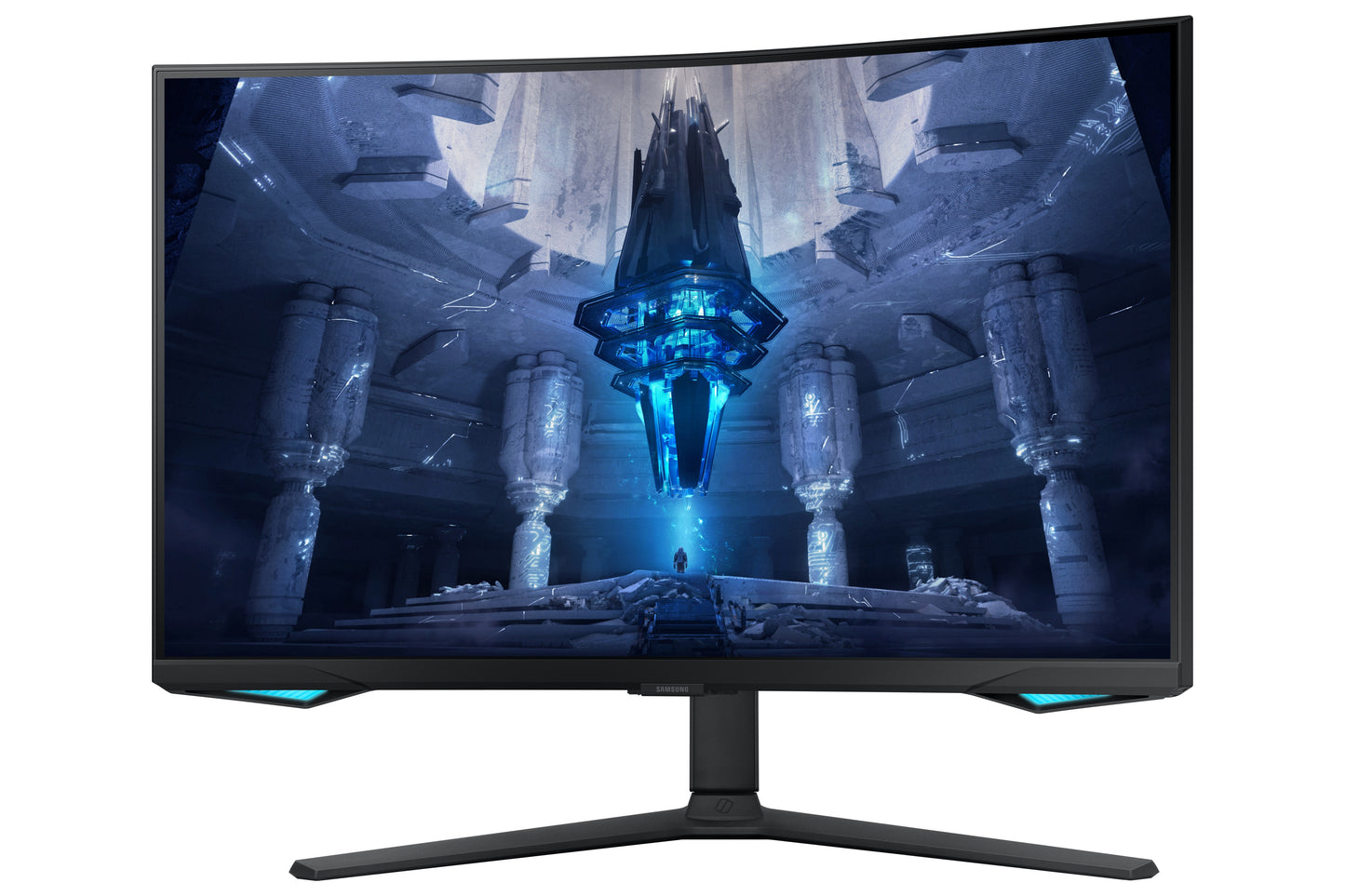 Samsung G75NB - 81,3 cm (32") - 3840 x 2160 Pixel - 4K Ultra HD - LED - 1 ms - Schwarz - Monitor