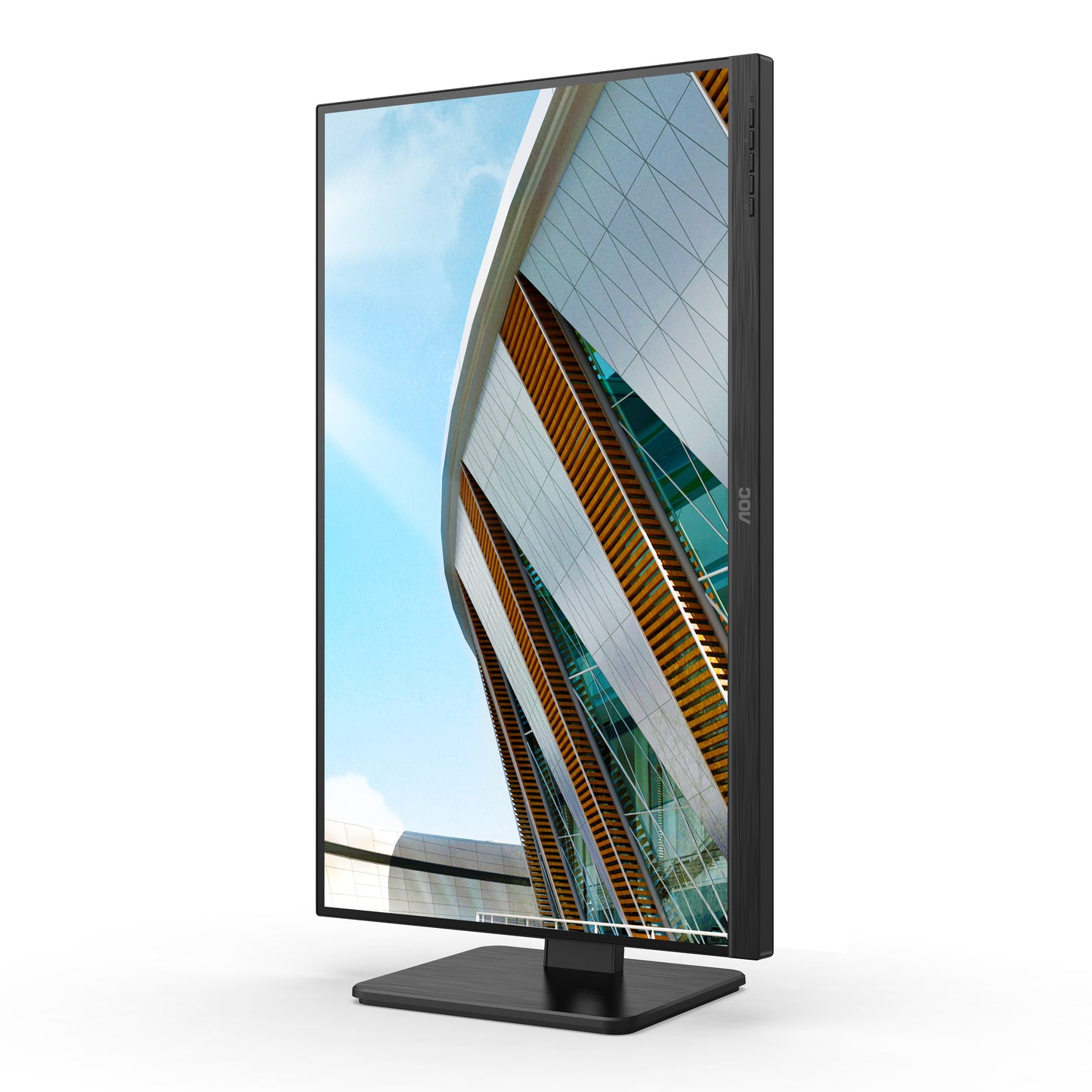 AOC P2 27P2Q - 68,6 cm (27") - 1920 x 1080 Pixel - Full HD - LED - 4 ms - Schwarz - Monitor