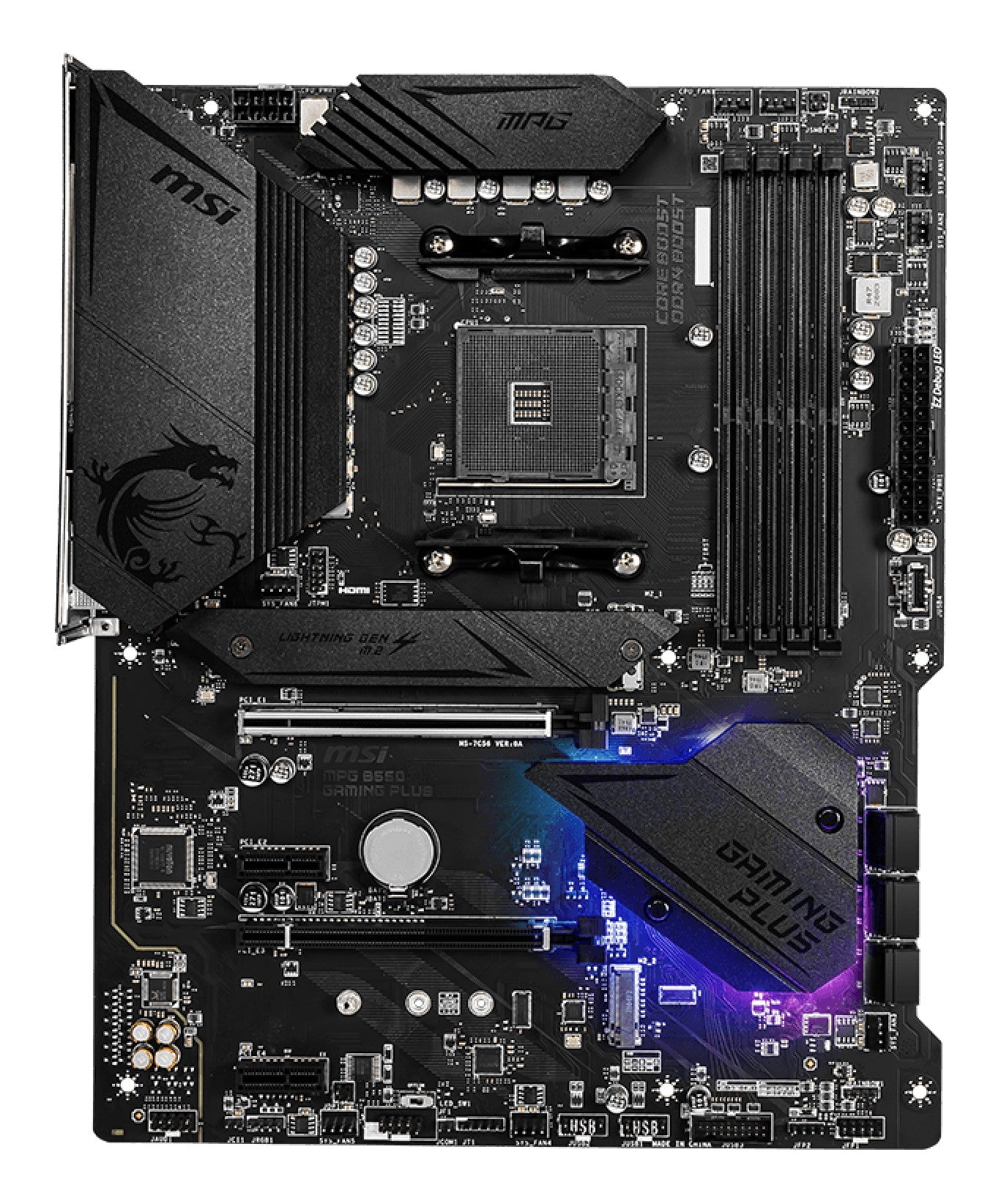 MSI MPG B550 GAMING PLUS - ATX - Mainboard