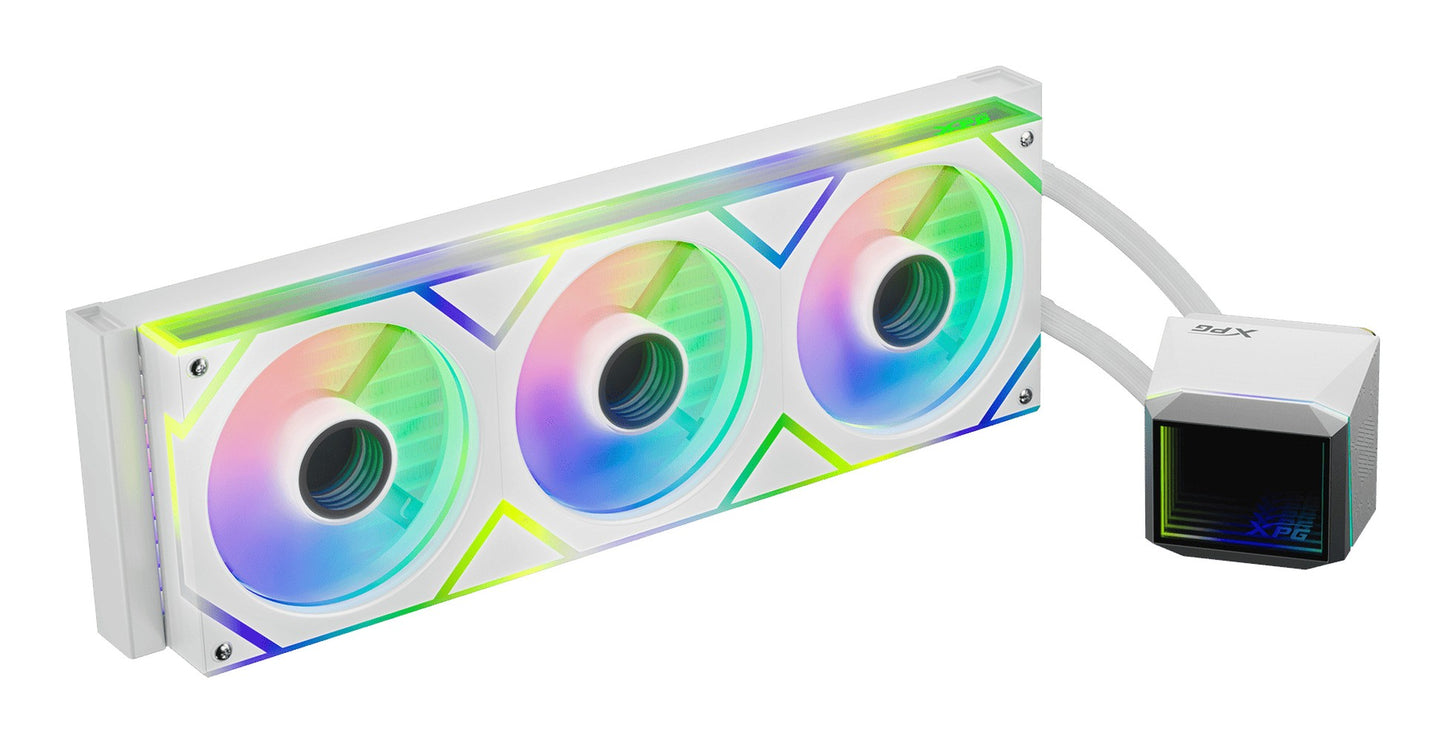 XPG WAK Levante II 360 3*120mm ARGB Fan weiß - CPU - AMD Sockel AM4 (Ryzen) - Kühler