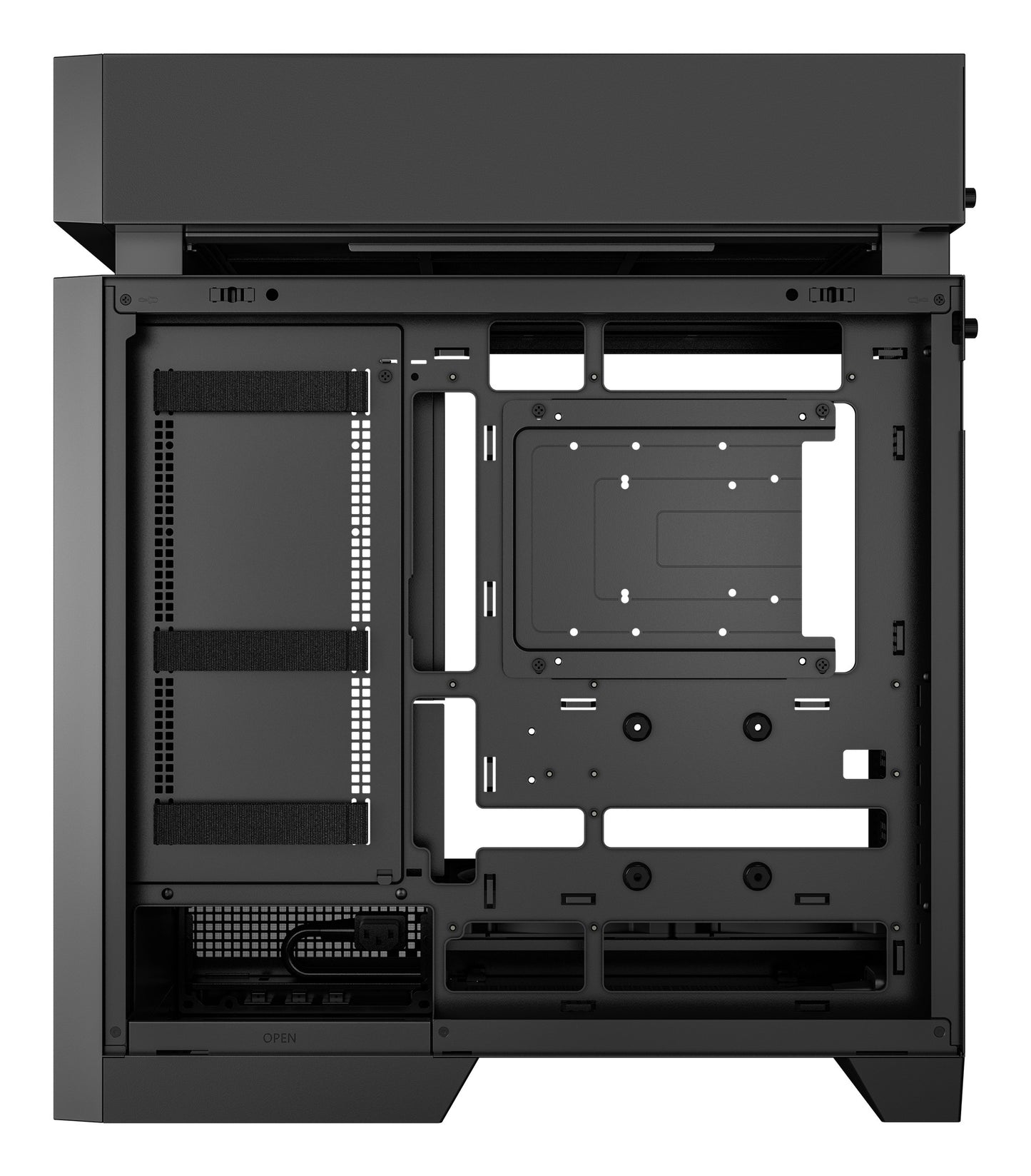 Deepcool CL660 schwarz/holz Tempered Glass - ATX - Gehäuse