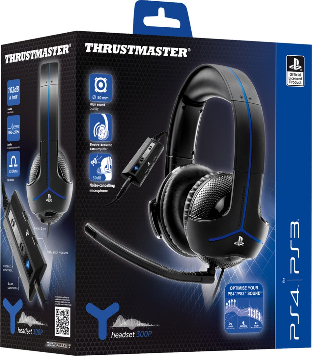 ThrustMaster Y - 300P - Kabelgebunden - Gaming - 1,1 kg - Kopfhörer - Schwarz - Headset