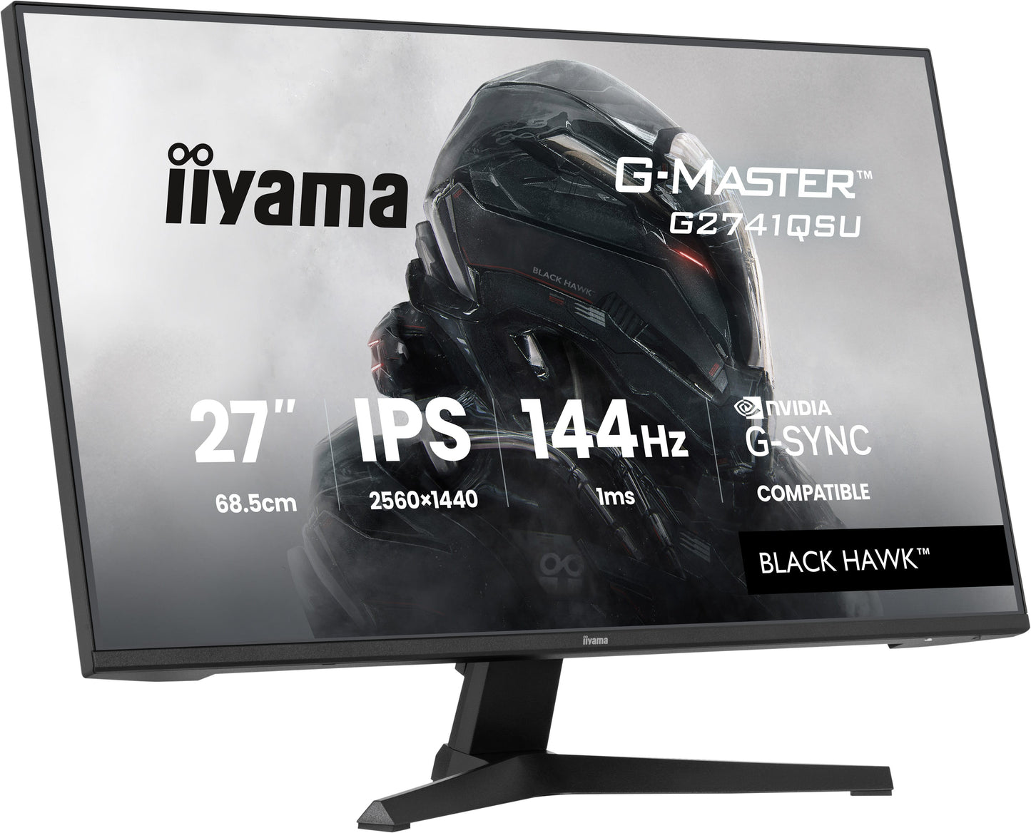 Iiyama G - Master Black Hawk G2741QSU - B1 27" - 68,6 cm - Monitor