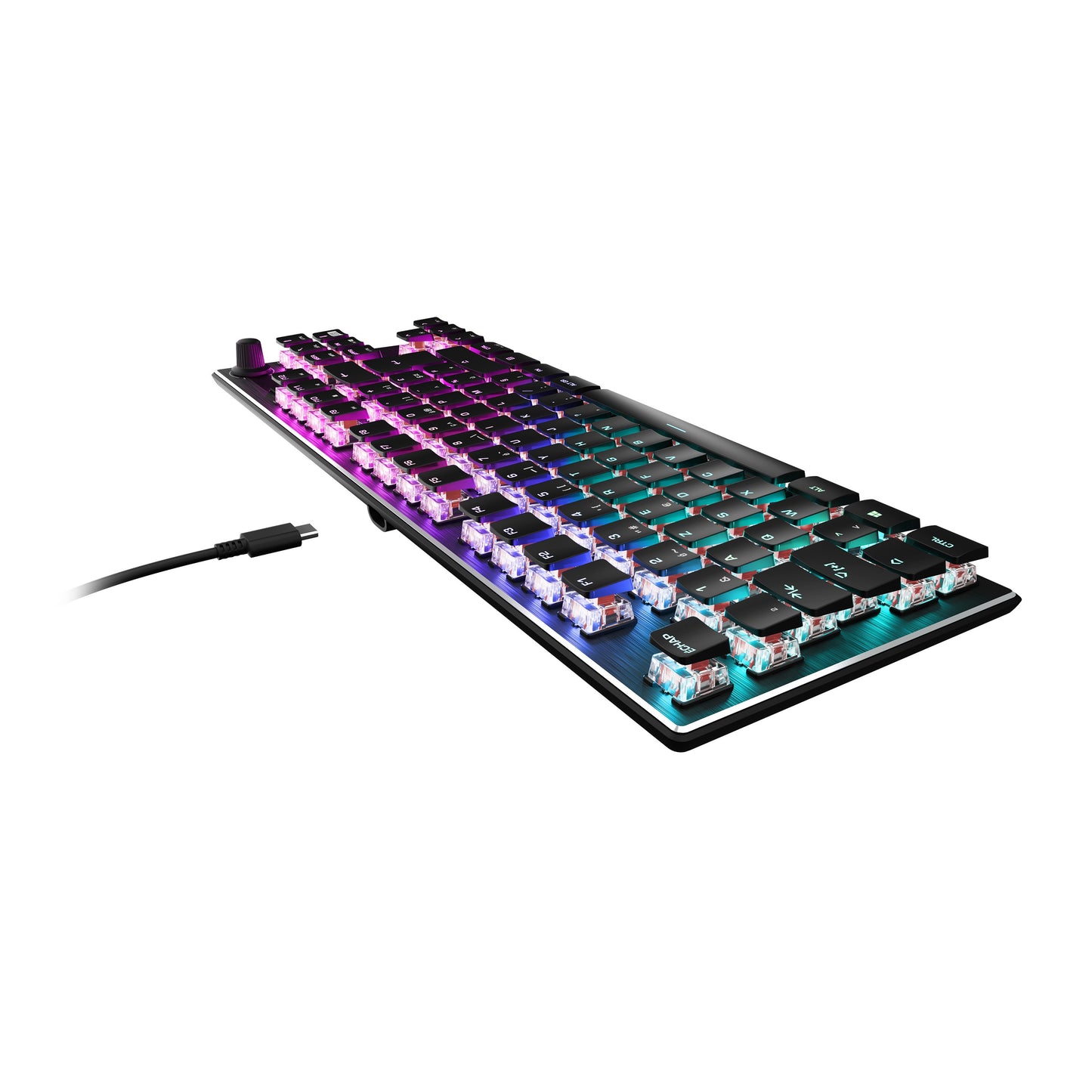 Turtle Beach Vulcan Tkl AIMO Gaming Red Switch - QWERTZ - Tastatur