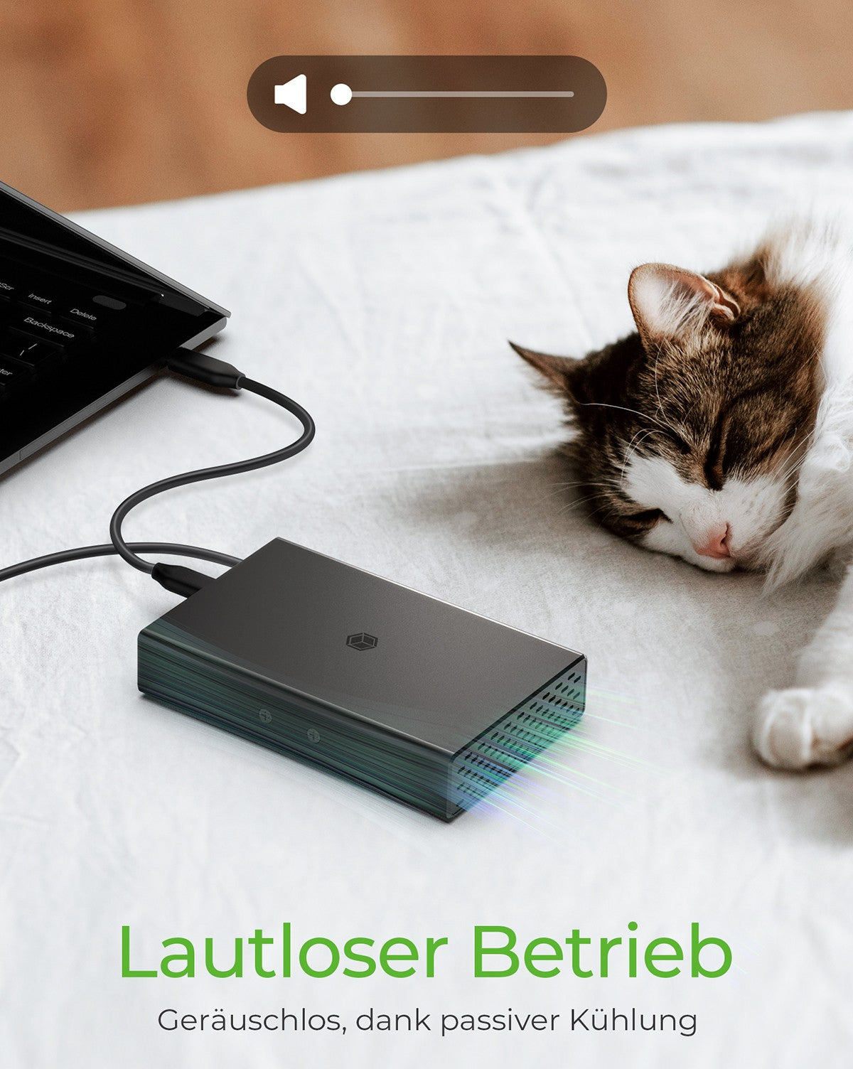 ICY BOX IB - RD2253 - C31 - Festplatten - Array - 2 Schächte SATA - 600 - HDD - Usb 3.2 Gen 2 - 2,5" - Gehäuse