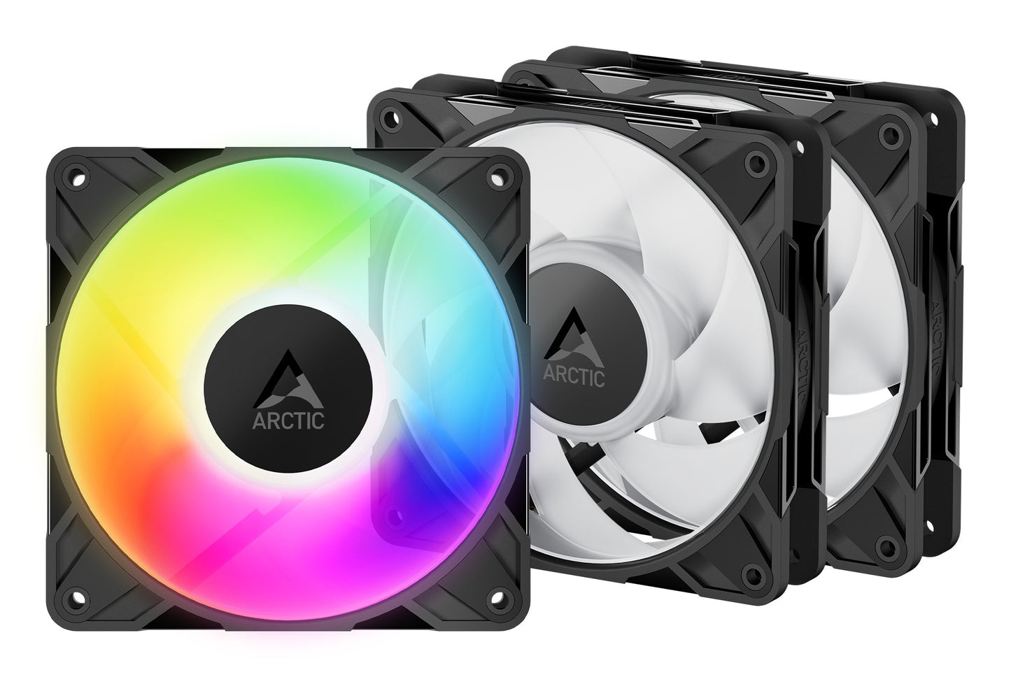 Arctic Lüfter P12 Pro A - Rgb - 3 Pack - Gehäuse - 25 dB - Kühler