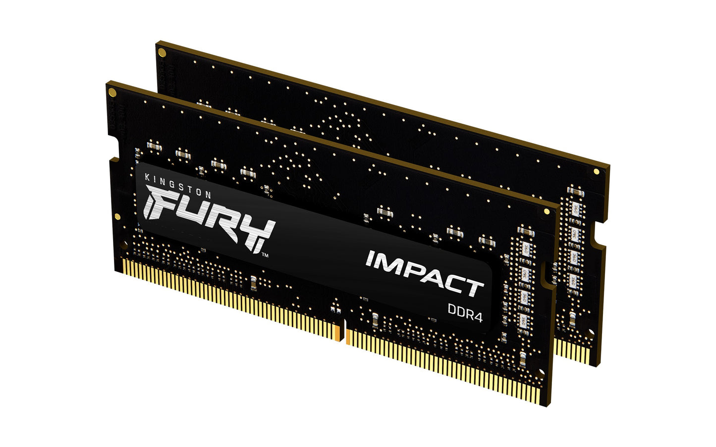 Kingston FURY 32GB 3200MT/s DDR4 CL20 SODIMM (Kit of 2) Impact - 32 GB - 2 x 16 GB - DDR4 - 260 - pin SO - DIMM - Arbeitsspeicher
