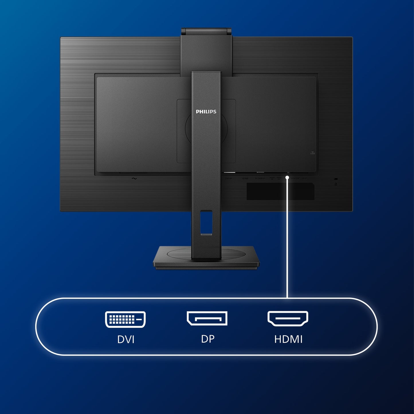 Philips S Line 272S1MH/00 - 68,6 cm (27") - 1920 x 1080 Pixel - Full HD - LED - 4 ms - Schwarz - Monitor