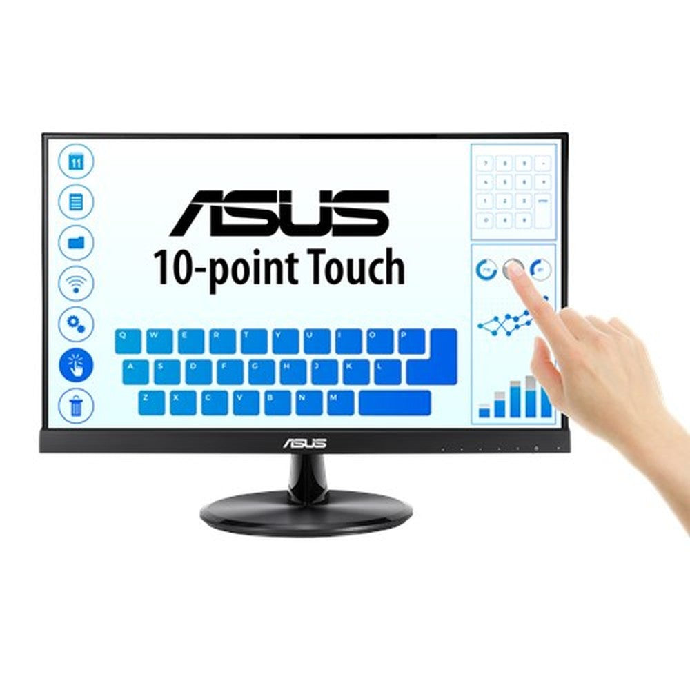 ASUS VT229H - 54,6 cm (21.5") - 1920 x 1080 Pixel - Full HD - LED - 5 ms - Schwarz - Monitor