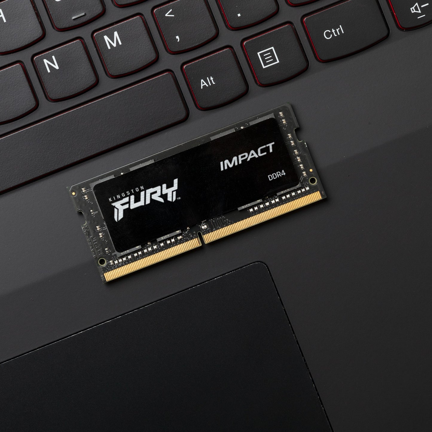Kingston FURY 32GB 3200MT/s DDR4 CL20 SODIMM Impact - 32 GB - 1 x 32 GB - DDR4 - 260 - pin SO - DIMM - Schwarz - Arbeitsspeicher
